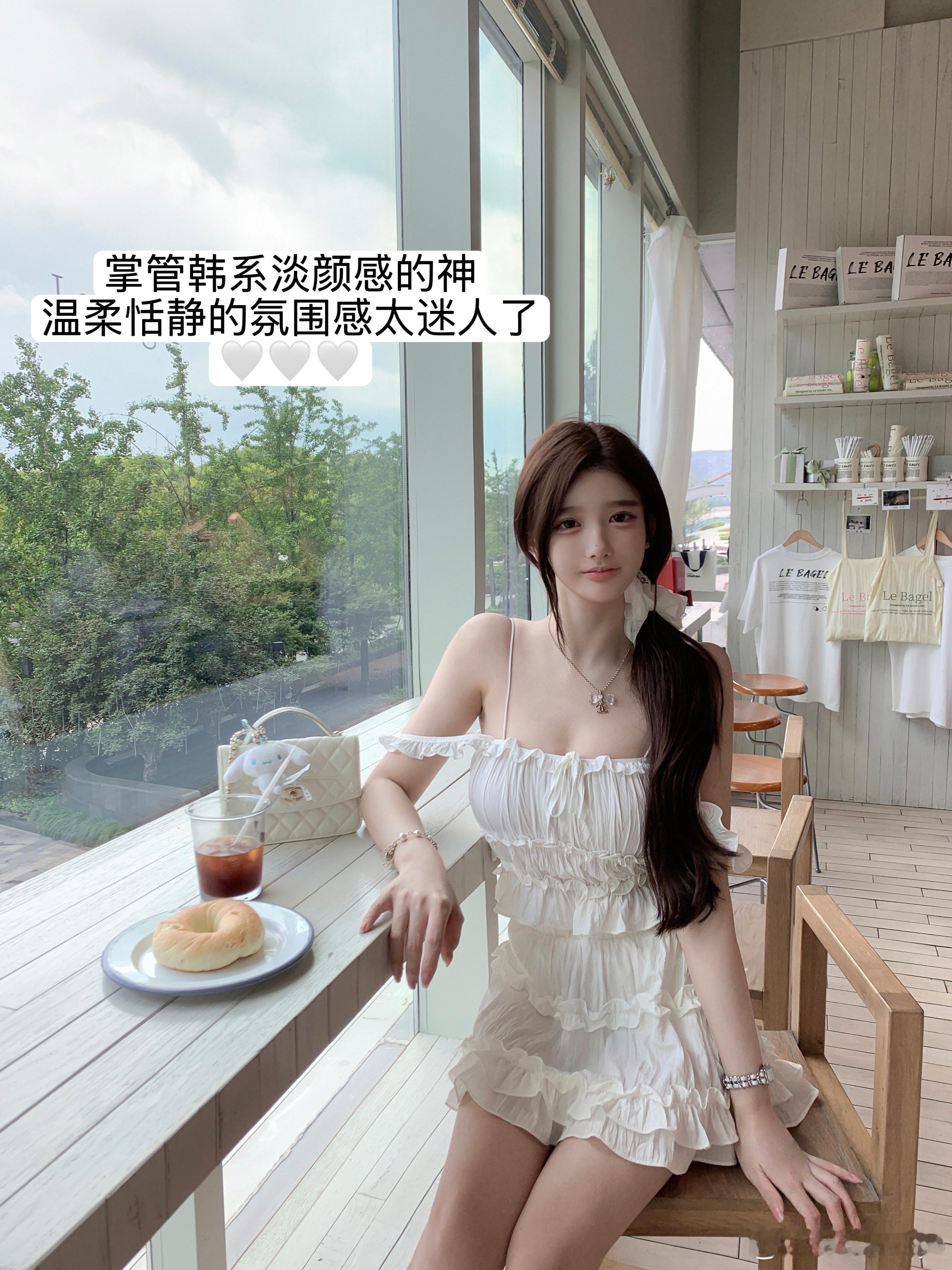【夏日收官小白花】韩系淡颜穿搭🤍揪只🧚‍♀ootd生活手记‍ ​​​