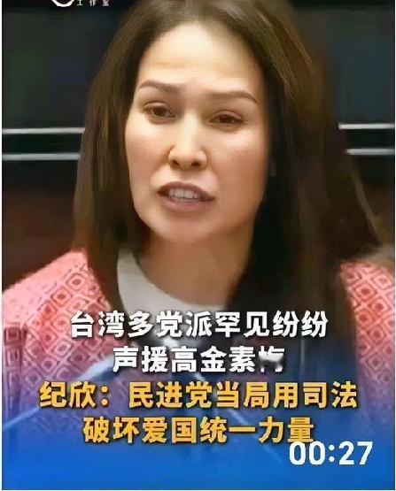 民进党操弄立案迫害异己，
之前国民党反应真令人失望！春节前郑丽文为受害人士声援