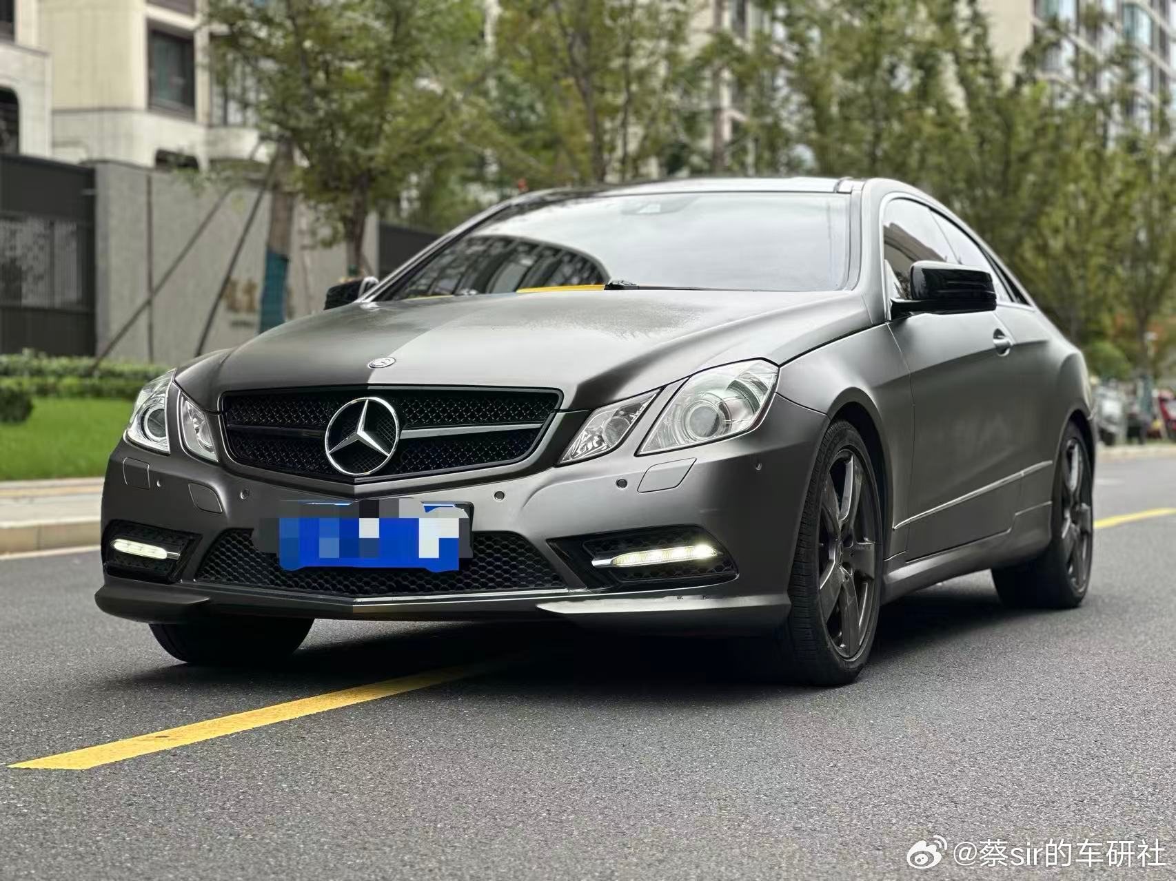 汽修店老板自备车 到手就开14年进口奔驰E200couper，实表十一万公里，发