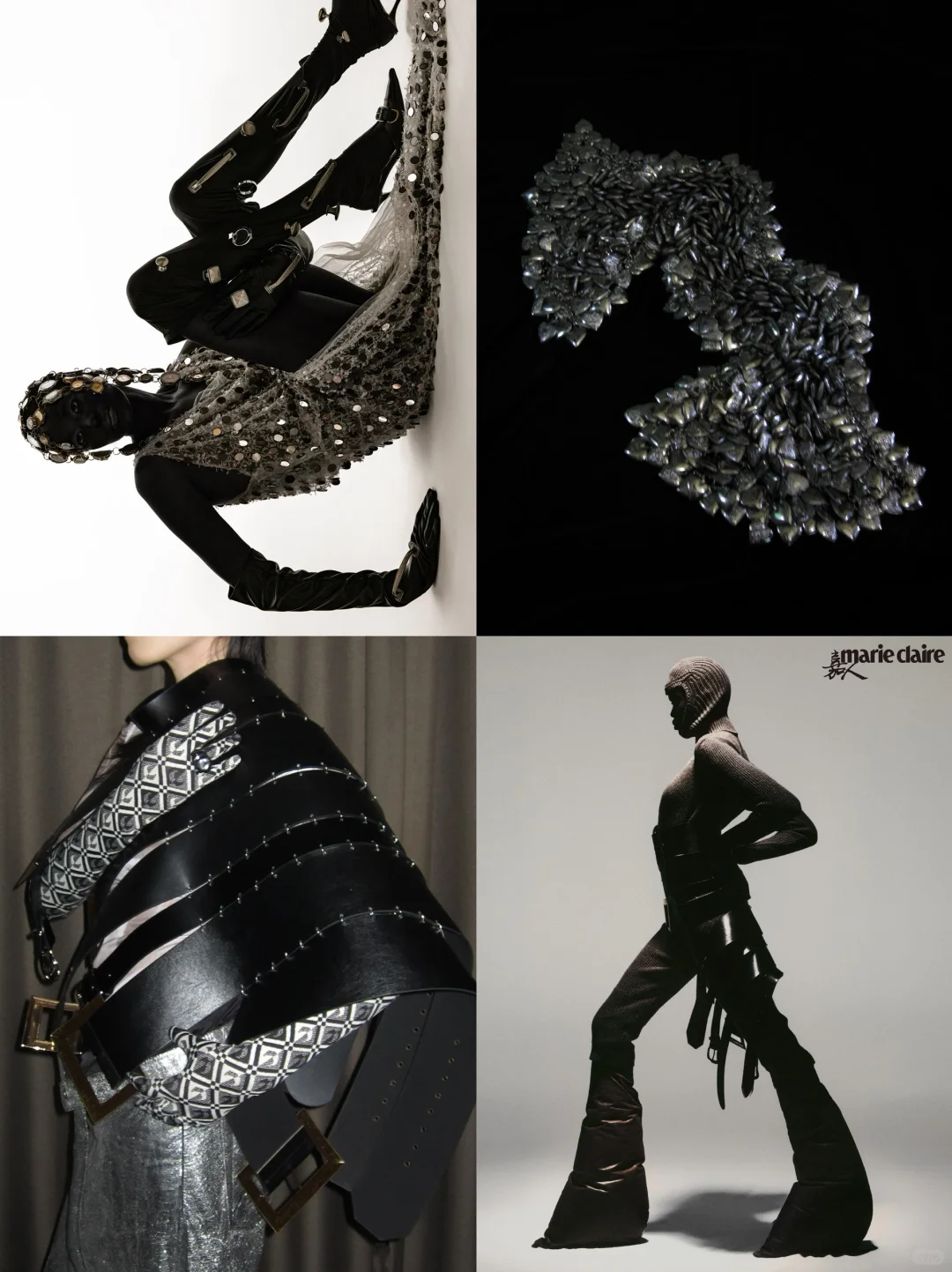 给嘉人八月刊做的一些styling piece