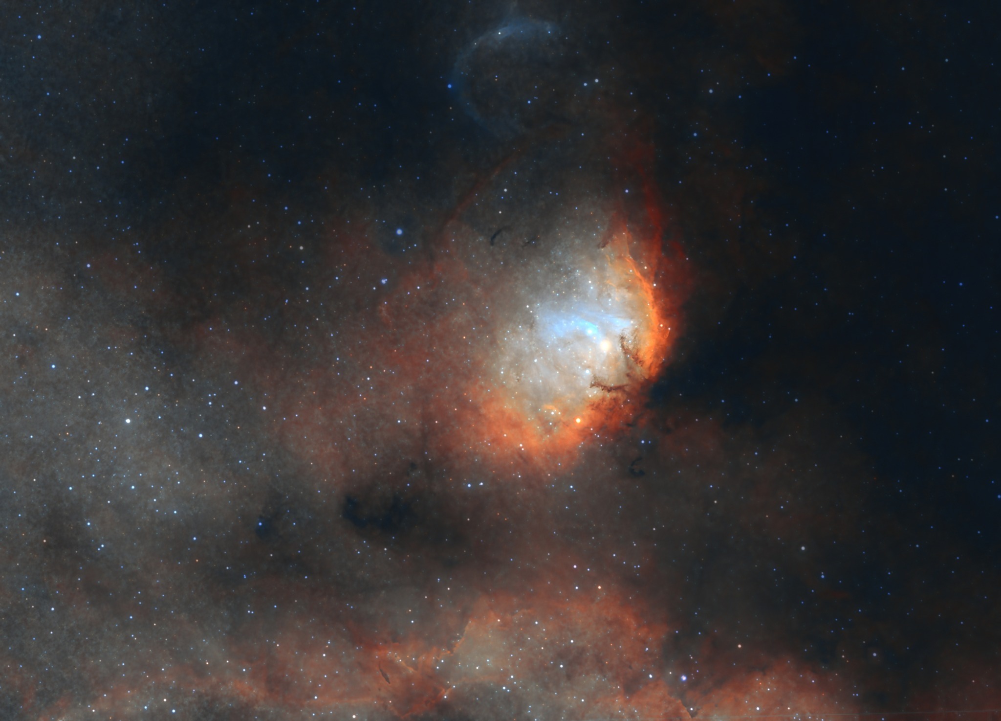 #每天一天文图# 郁金香星云 ​​​