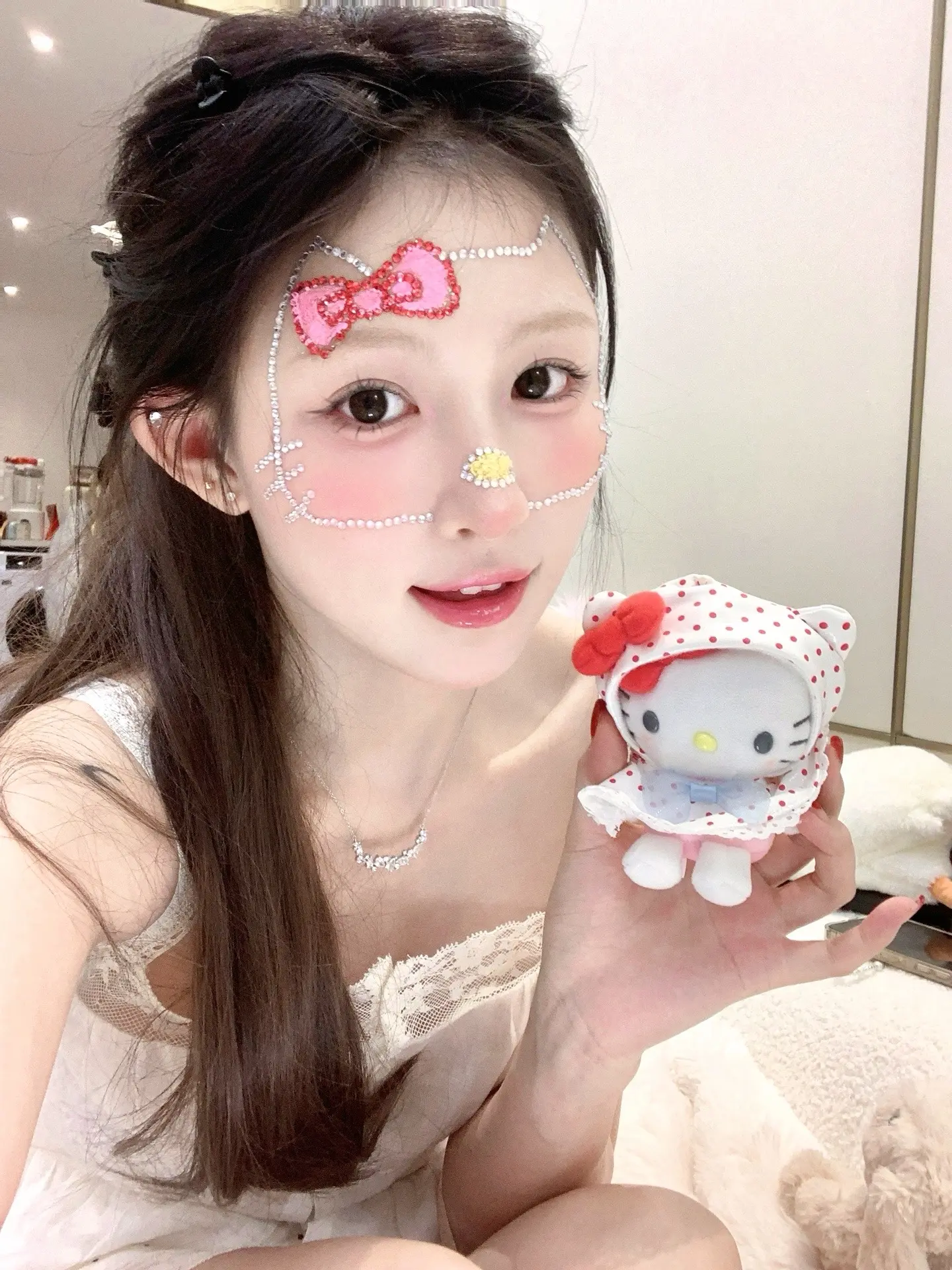 𝗸𝗶𝘁𝘁𝘆酱🎀˖֢ 请把这个妆焊在我脸上!!