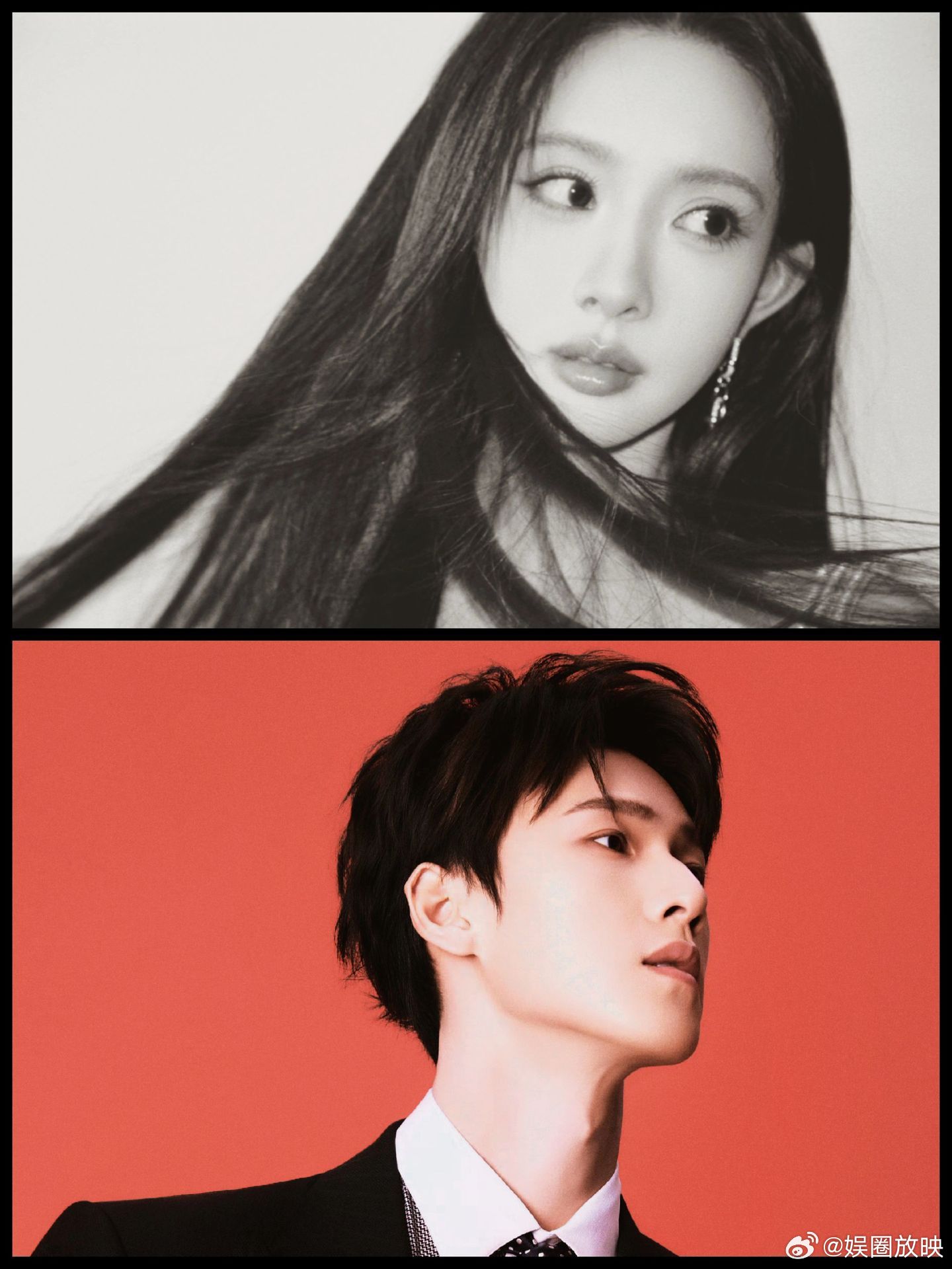 好爽的两个人，完全情侣写真cr:发财啦孟子义｜李昀锐电视剧九重紫