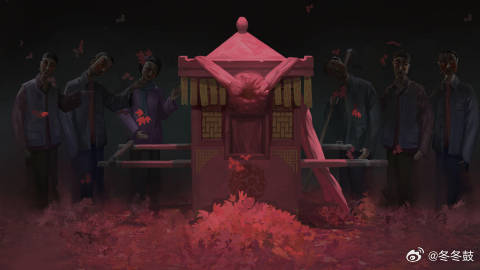 纸嫁衣动画化预告纸嫁衣PV中恐味太权威了 暴露了鲜明的中式恐怖元素，未来的故事一