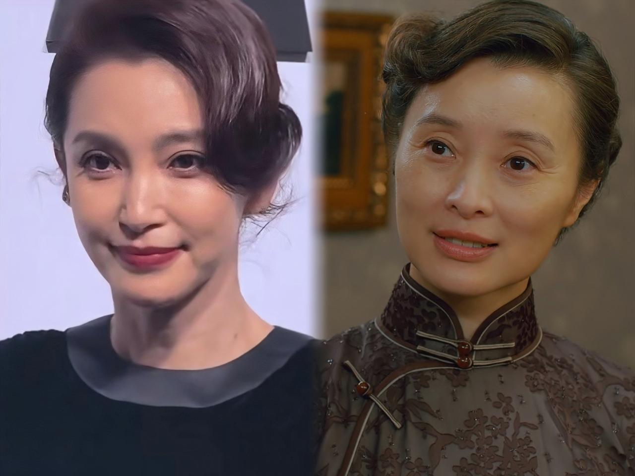 看到很多人评价52岁的李冰冰面部医美感重、眼皮抬不起来。
其实，我觉得她的五官最