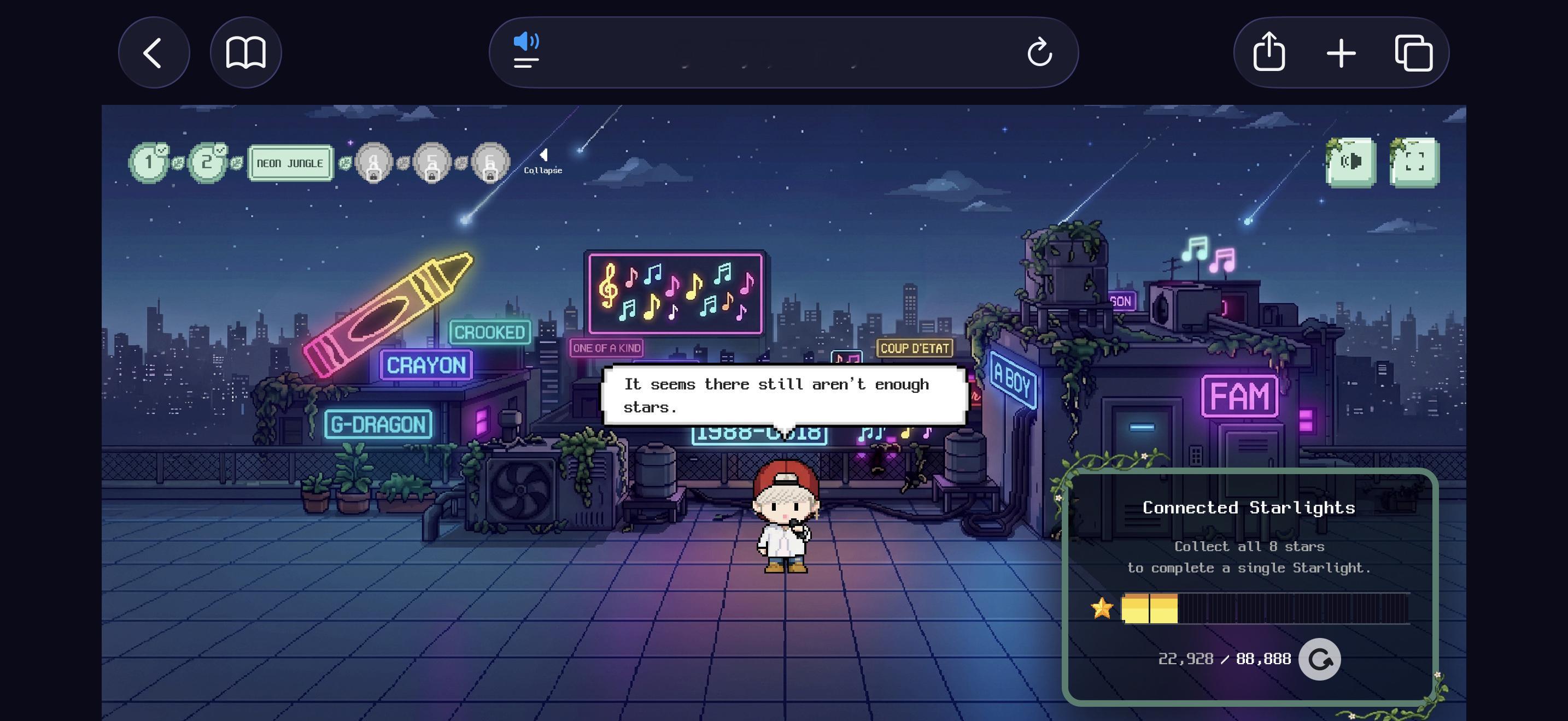 星星不够开不了门 大家快去玩一边玩一边偷偷流眼泪是为啥