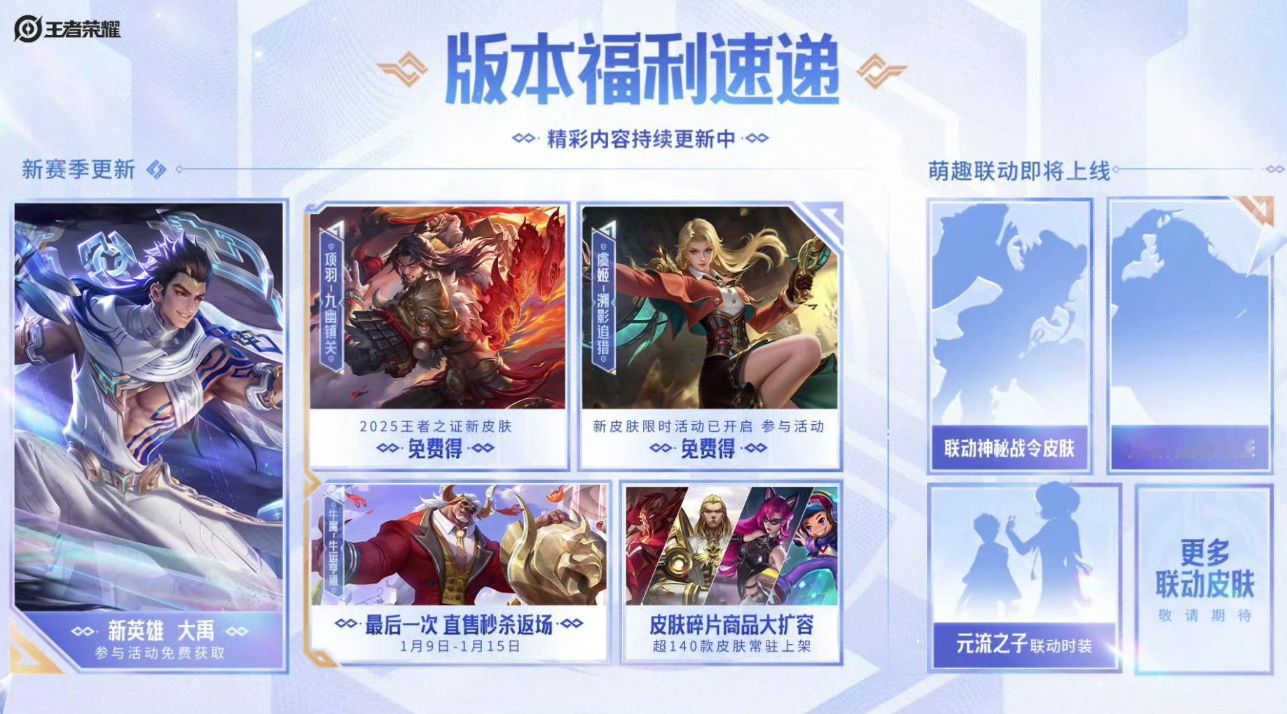 线条小狗还是动物城🤔 感觉品质不高啊王者S42新赛季1月8日开启王者新英雄大禹