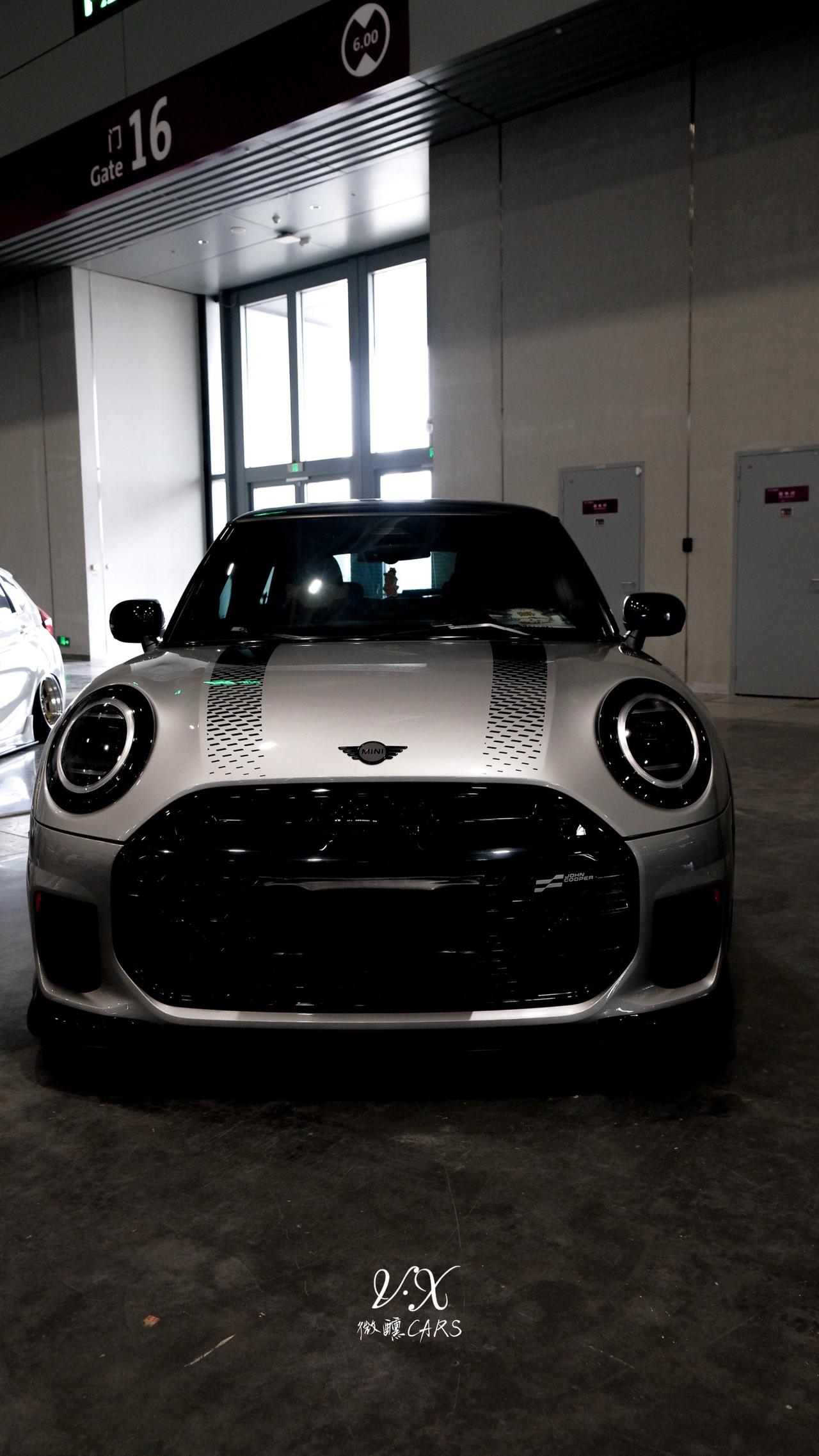 这颜色真的超级好看！改装车文化 全dou是靓车 宝马mini jcw