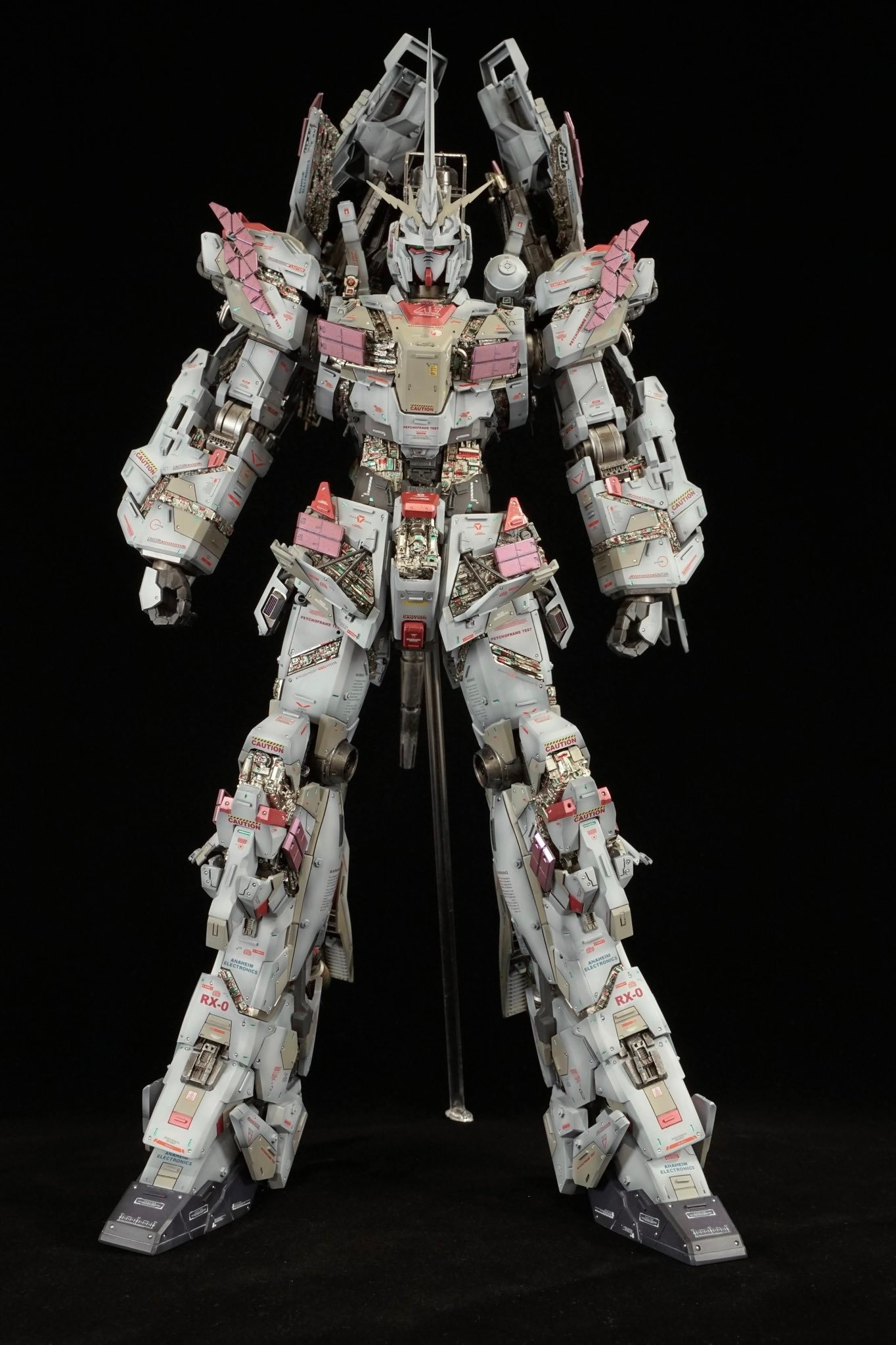 RX-0 NT-D启动试验型（by しんきち）高达模型[超话]高达模型 ​​​