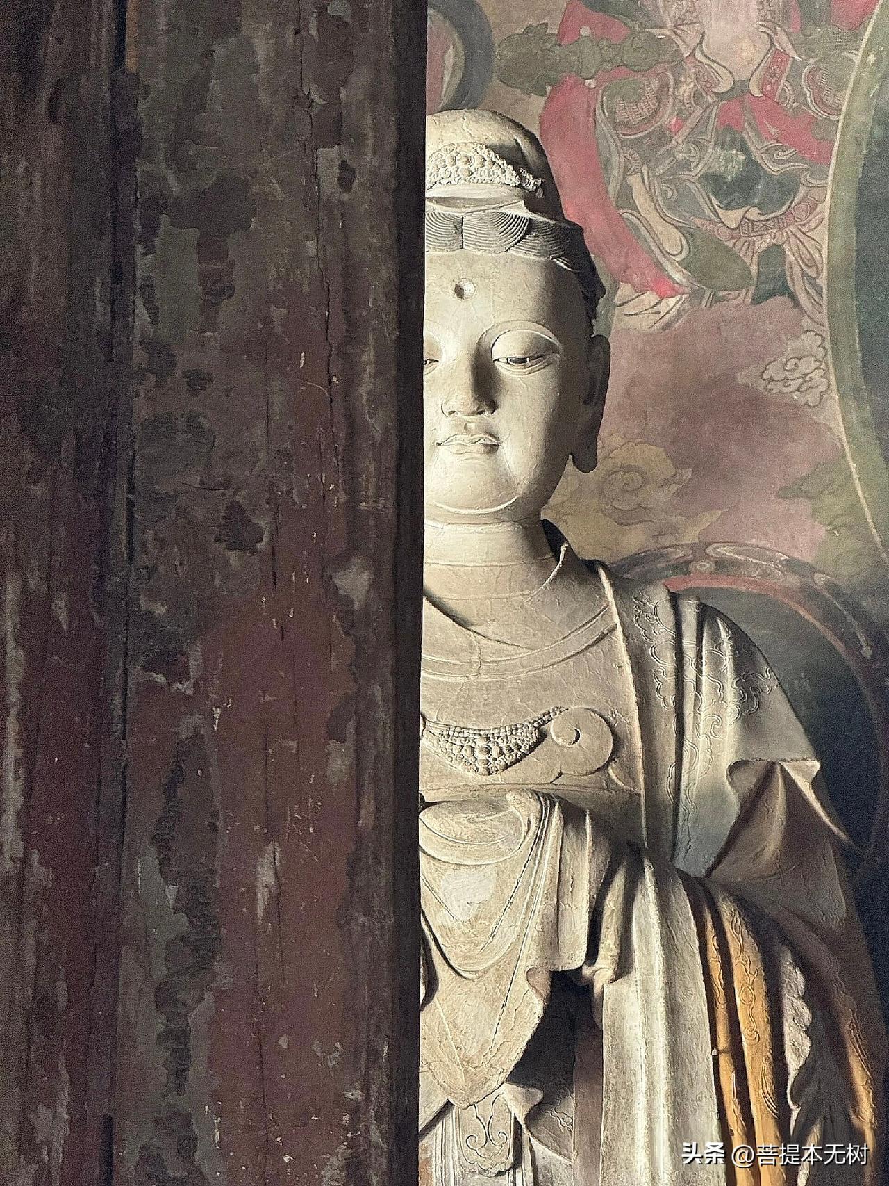 全网刷屏金代泥塑！善化寺吉祥天女，分不清是哭是笑，一眼戳碎人心
 
走遍云冈、龙