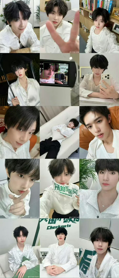 王橹杰这个五官真的……拿什么输……好立体，这个鼻子这个头骨，好像看看王橹杰头骨长