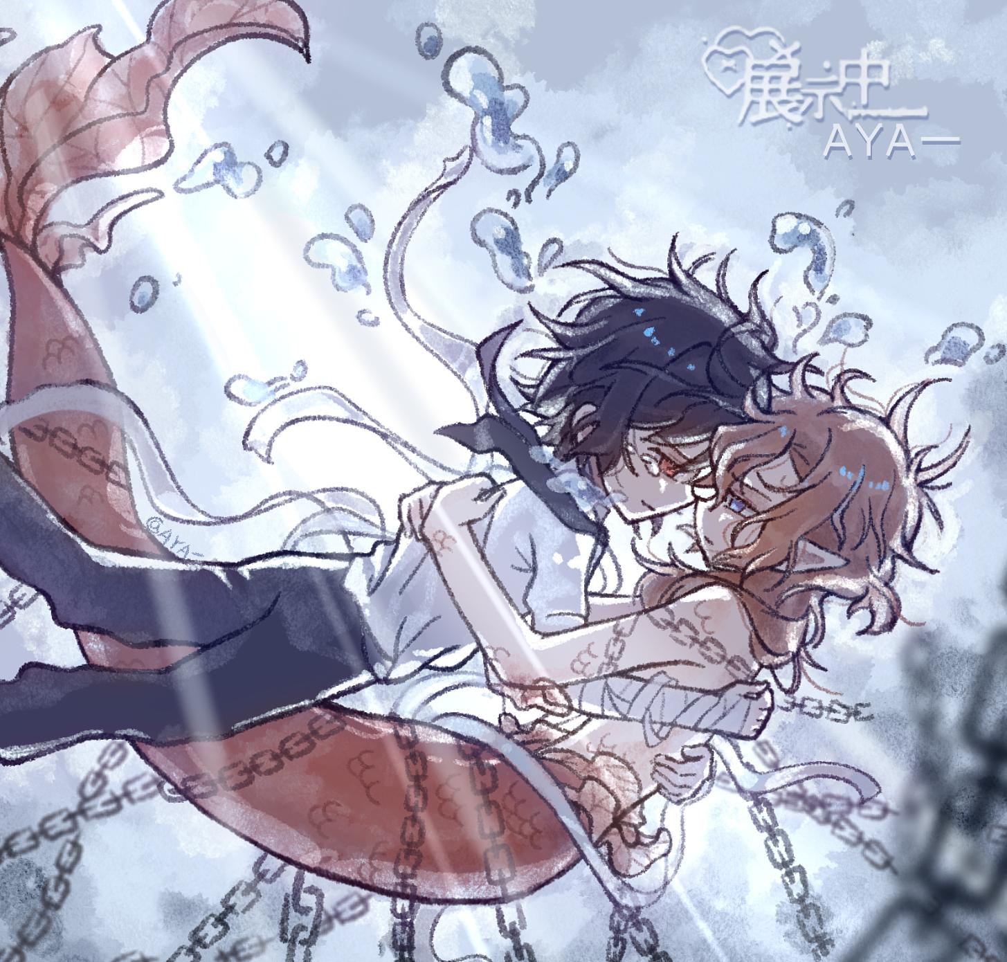 ·世界寂静无声·      原作同人文：袋哥《听海》勿拿 是给蛋主大仁的赠图）