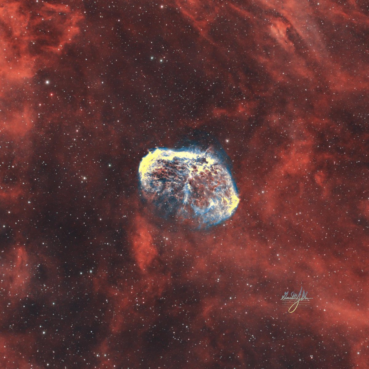 #每天一天文图# 新月星云 ​​​