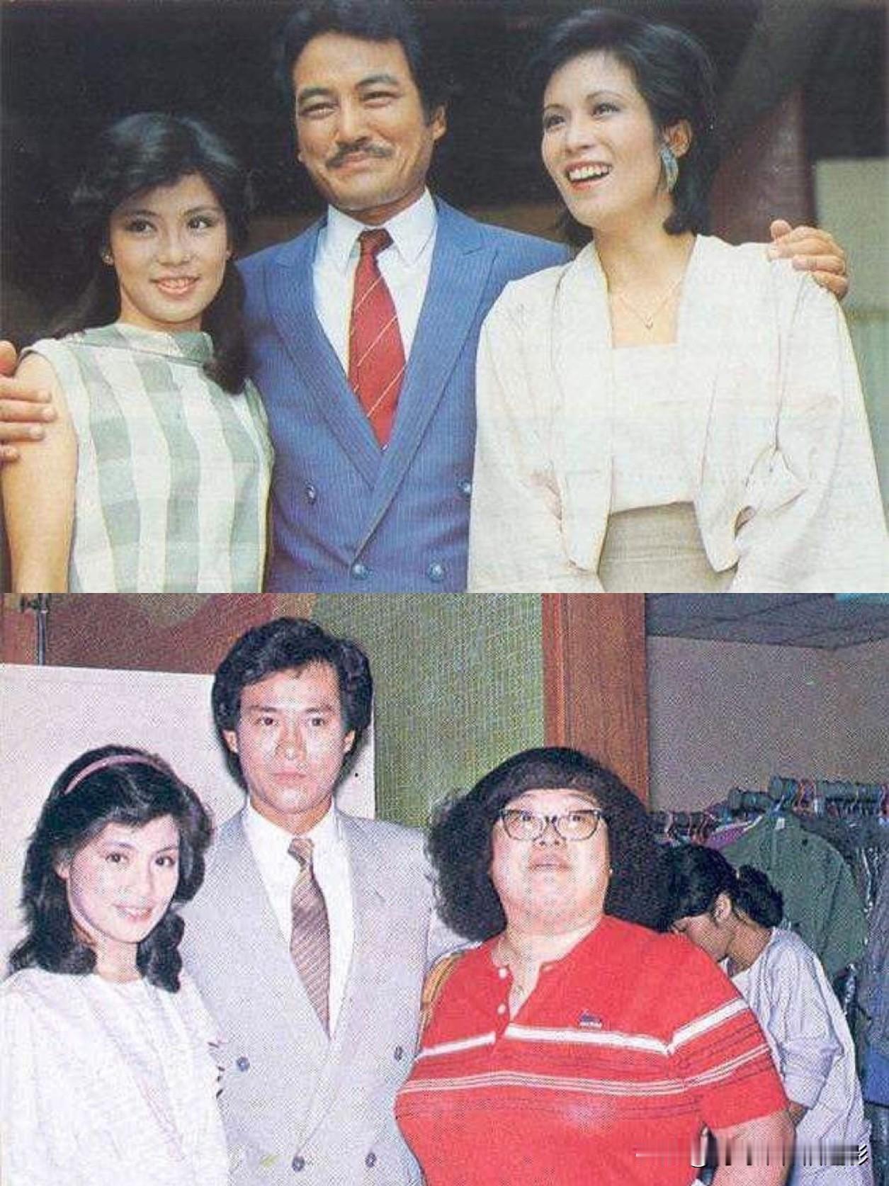 🧡永远的翁美玲👇翁美玲拍摄《夹心人》的幕后旧照，勾起怀旧情怀。

剧中，她饰