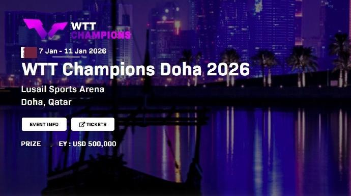 国乒2026年1月赛程国乒1月连轴转 开年就是连轴转的节奏！国乒1月份将参加四站