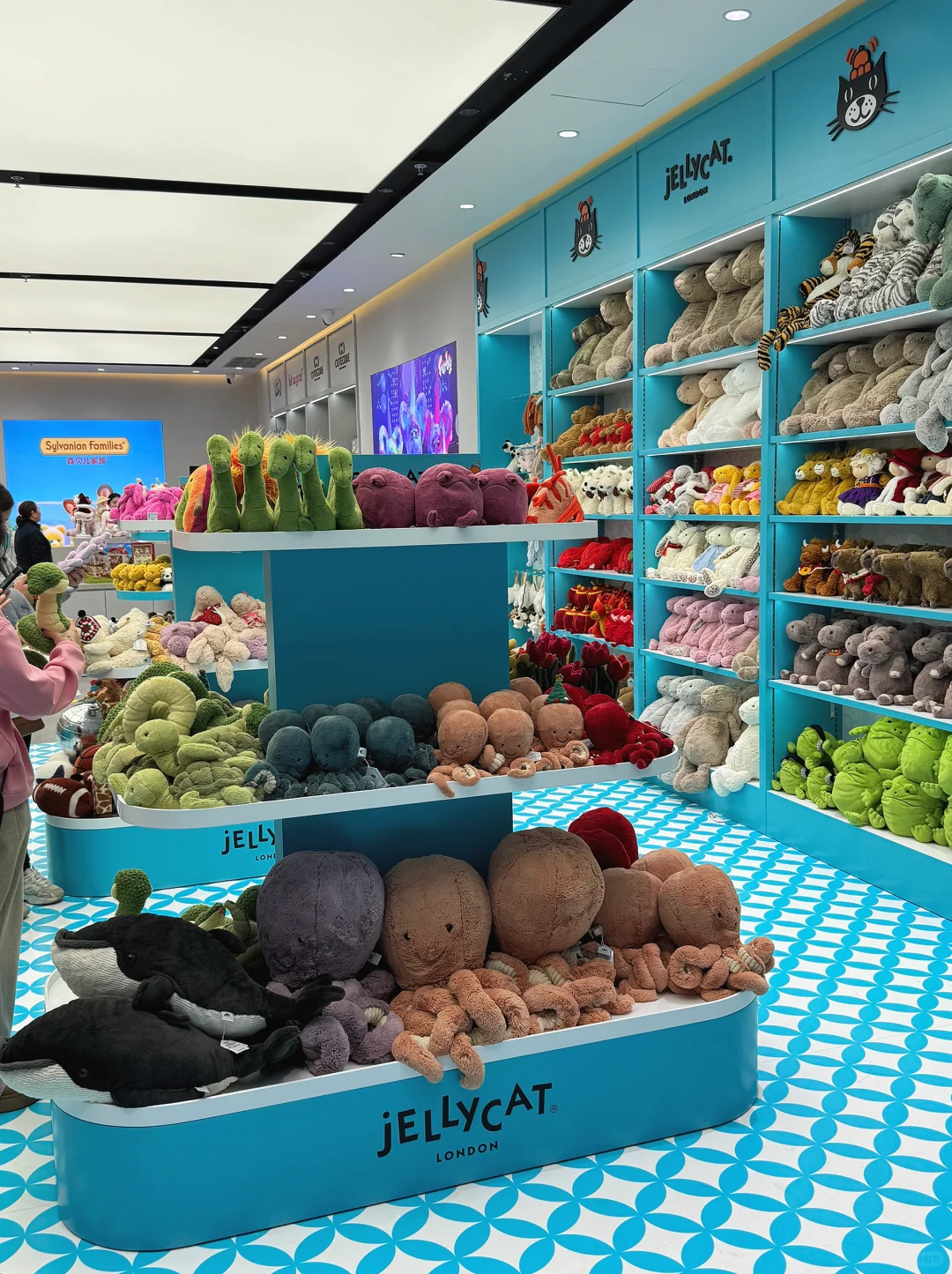 上海新开的！jellycat好多好全啊啊！！！