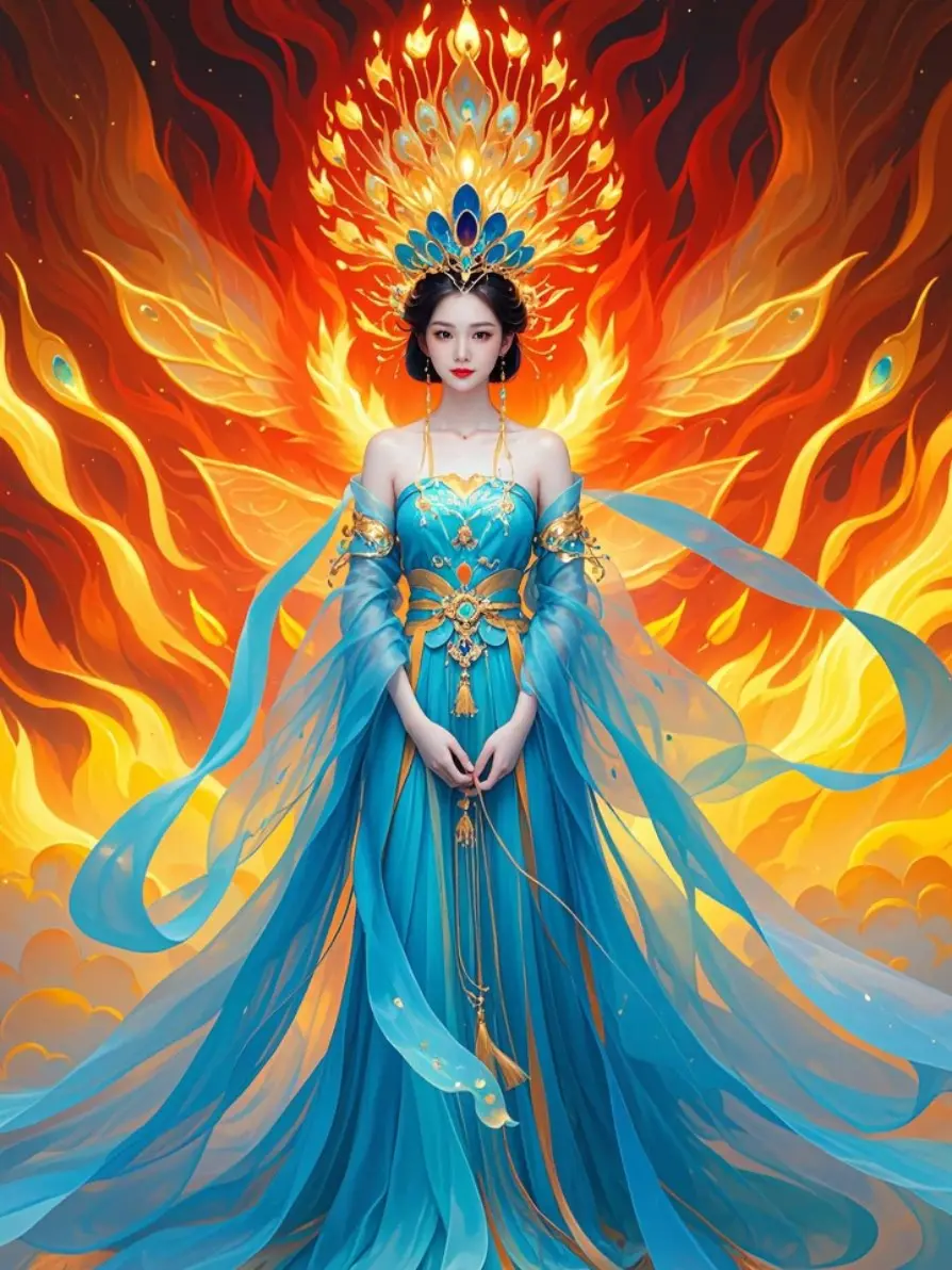AI浴火蓝仙 打开美好生活