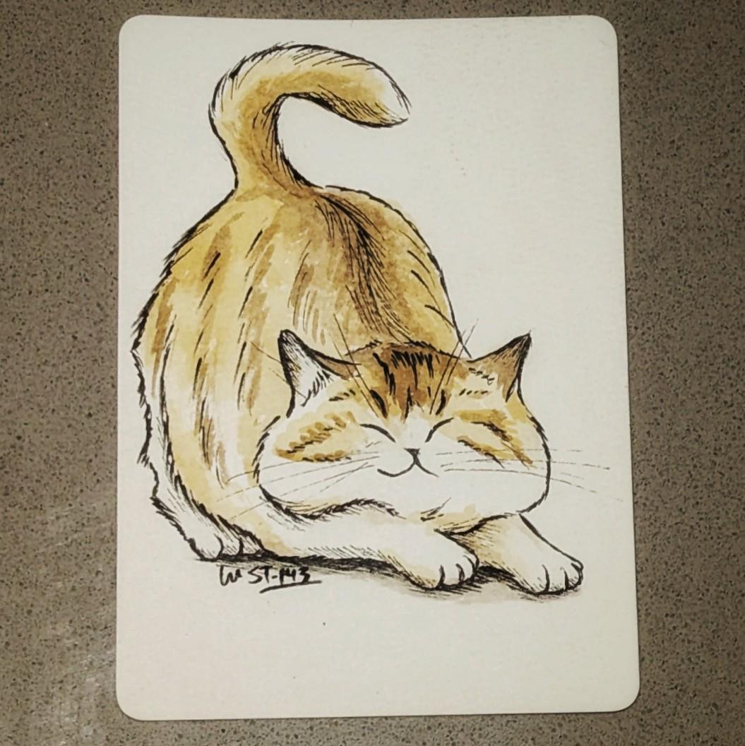 这是艺术家fluidkatze在2025年创作的混合媒介艺术作品《Stretch