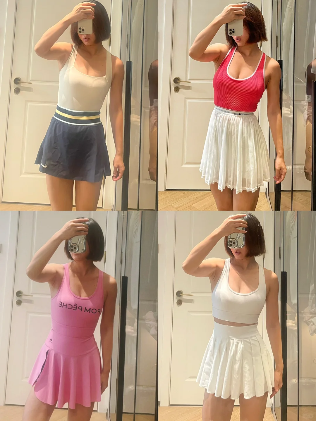 一周网球穿搭🎾我要把高腰裙焊在身上