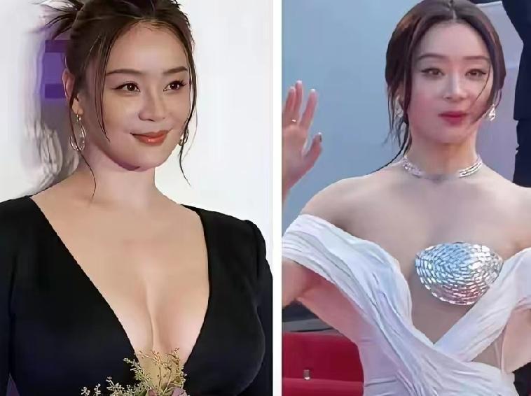 热巴不捂胸了，卡戴珊穿得比以前严实，原来红毯上“捂不捂”根本不是胆子大小的事。