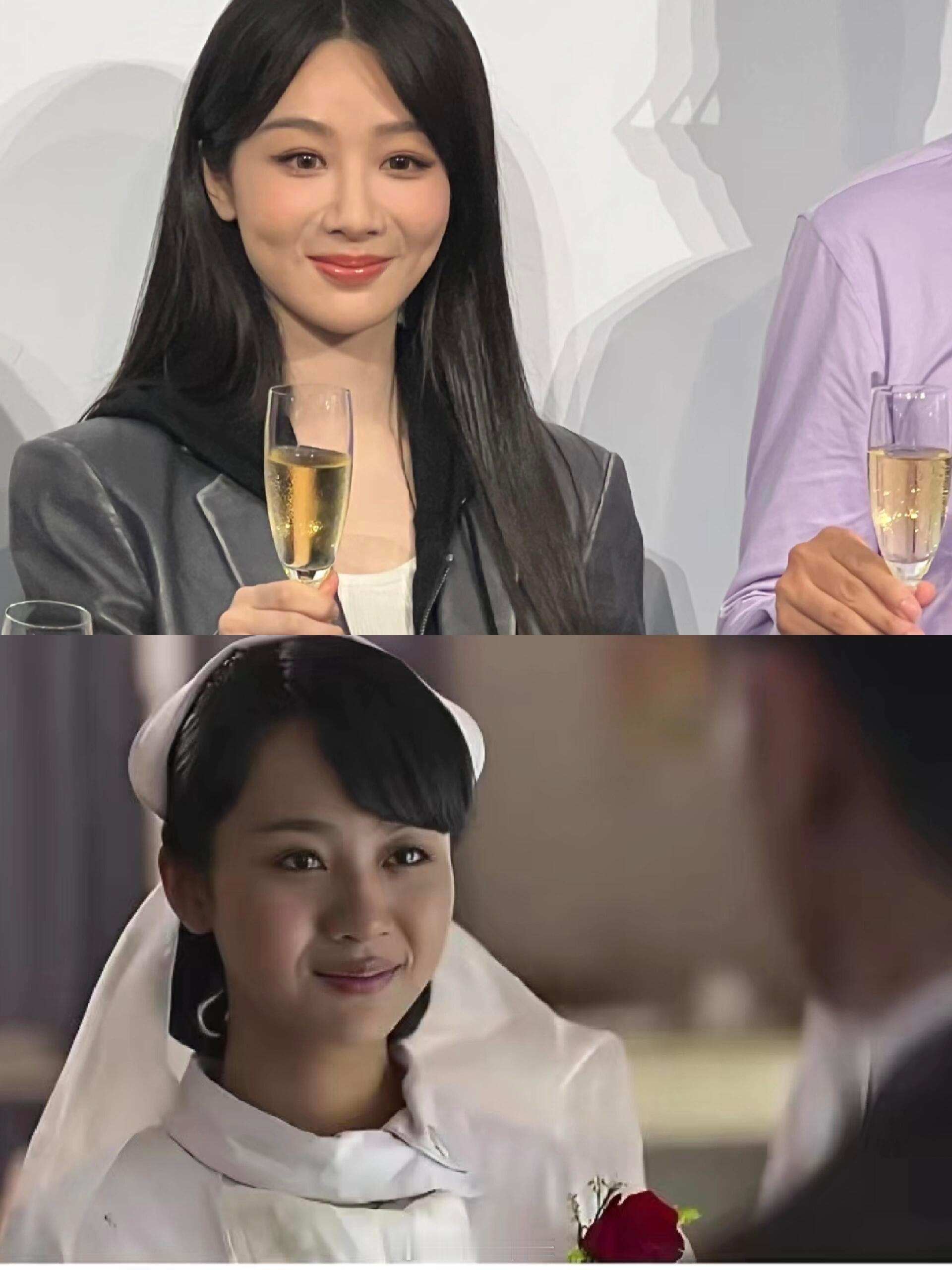 现在的杨紫和战长沙的杨紫 ​​​