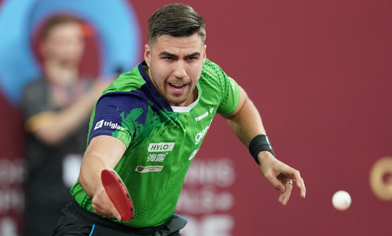 王楚钦 3-3 达科·约奇克
2026澳门乒乓球男子世界杯1/4决赛，头号种子王