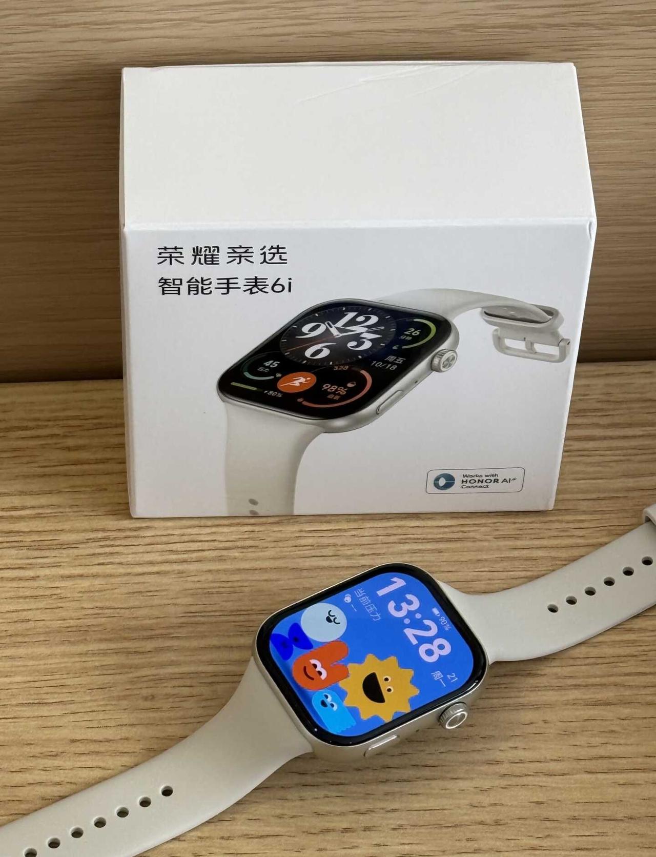 荣耀6i智能手表⌚，我最近的新宠好物
哇真的挖到宝藏啦！入手了百元手表竟然这么惊