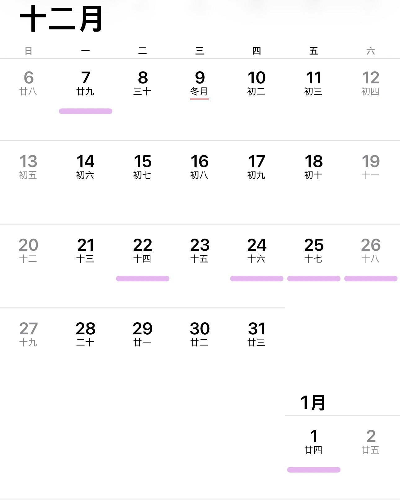 下一个假期是2027年元旦国庆假期进度条拉满，2026所有法定节假日正式收官。短