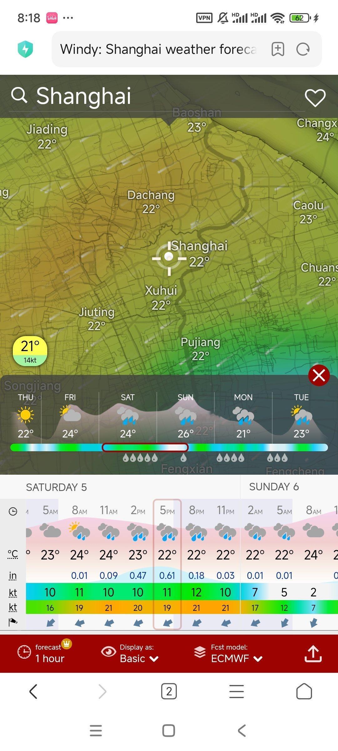 温馨提醒一下，不建议大家买上海5号跟6号的外场票。受台风影响，那两天大概率有持续