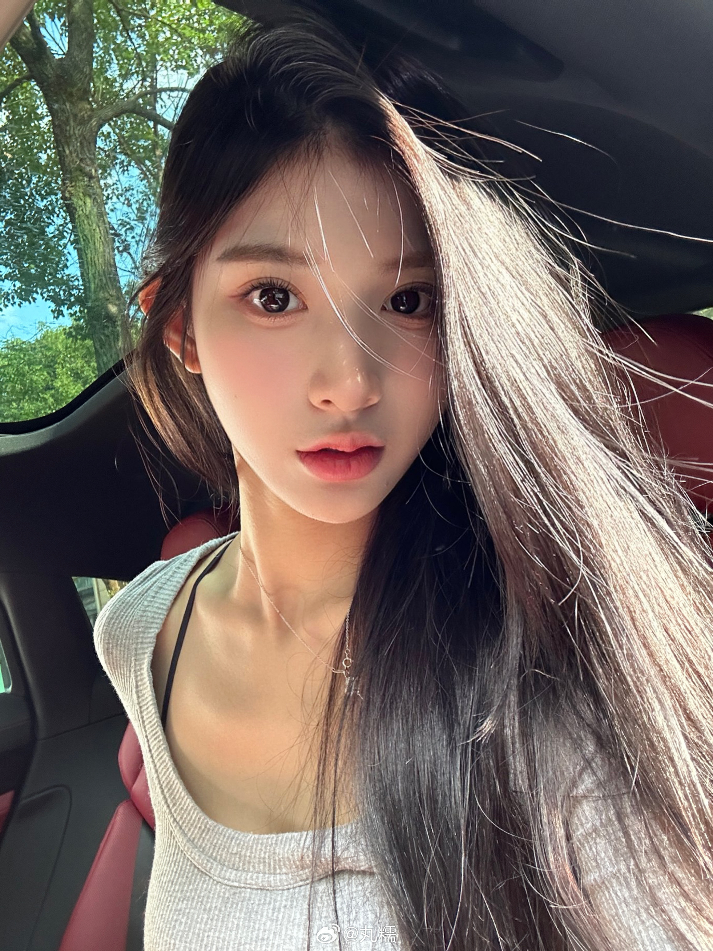 光落在我脸上 ​​​
