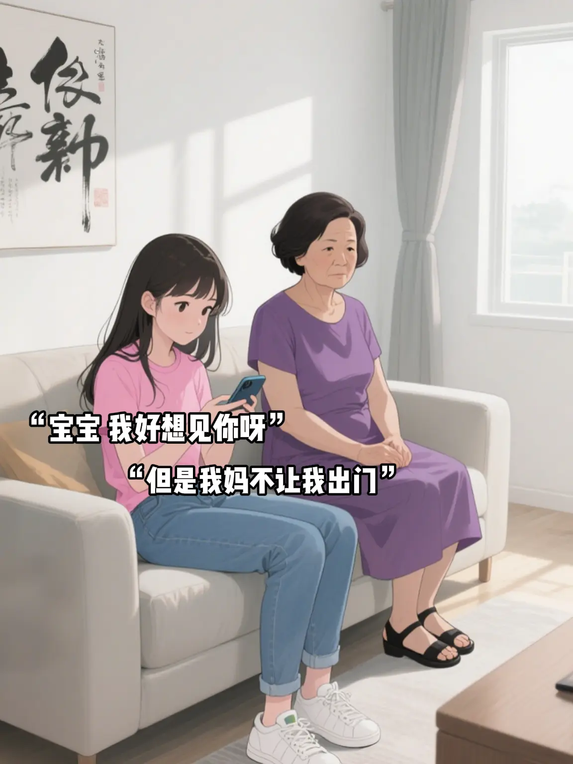 最纯爱的时候，家里不让出门，竟以这种方式。还当着未来丈母娘的面牵手