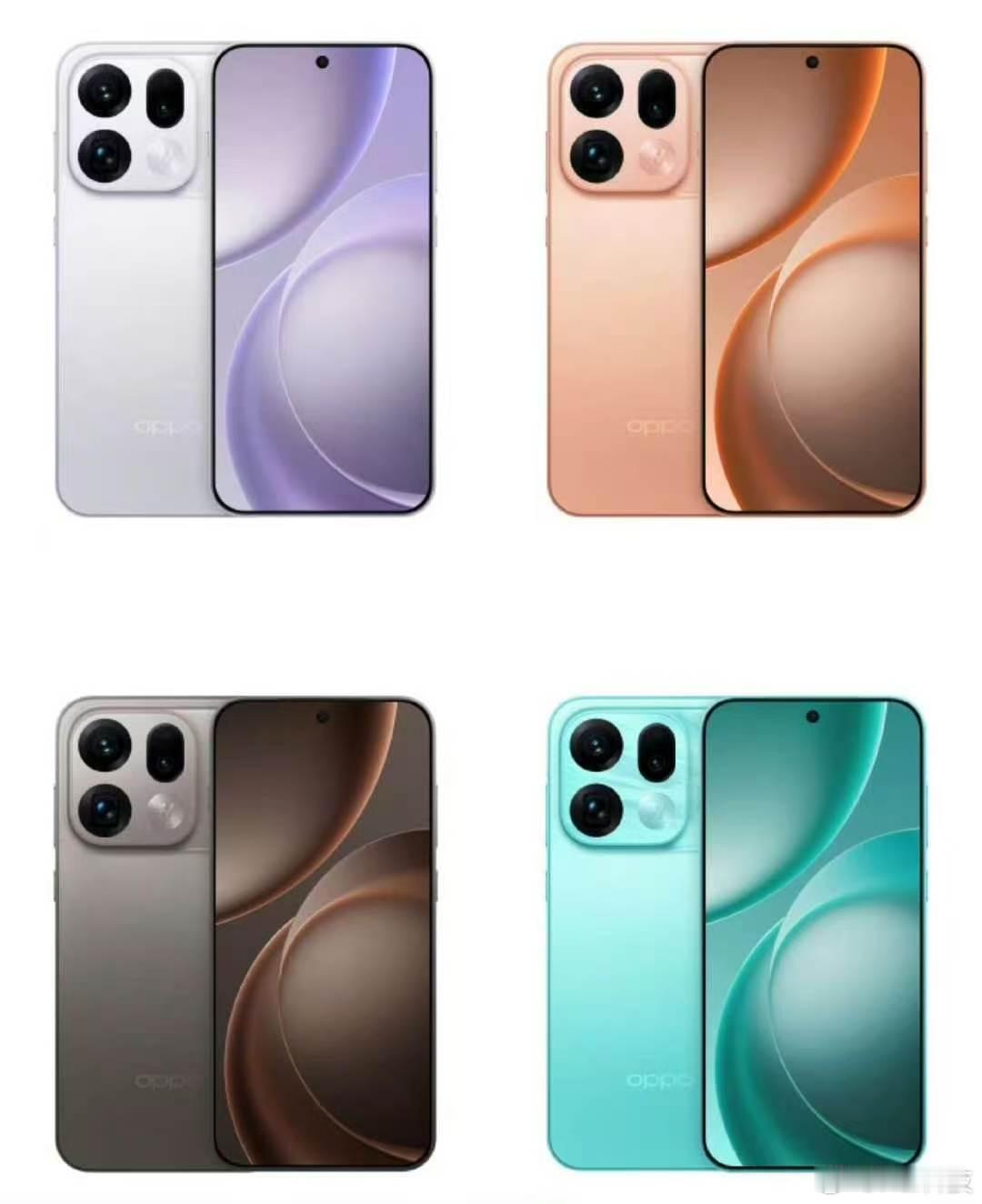 早，Find X9s Pro正面极窄四等边，背面横向大矩阵Deco相机模组，层叠