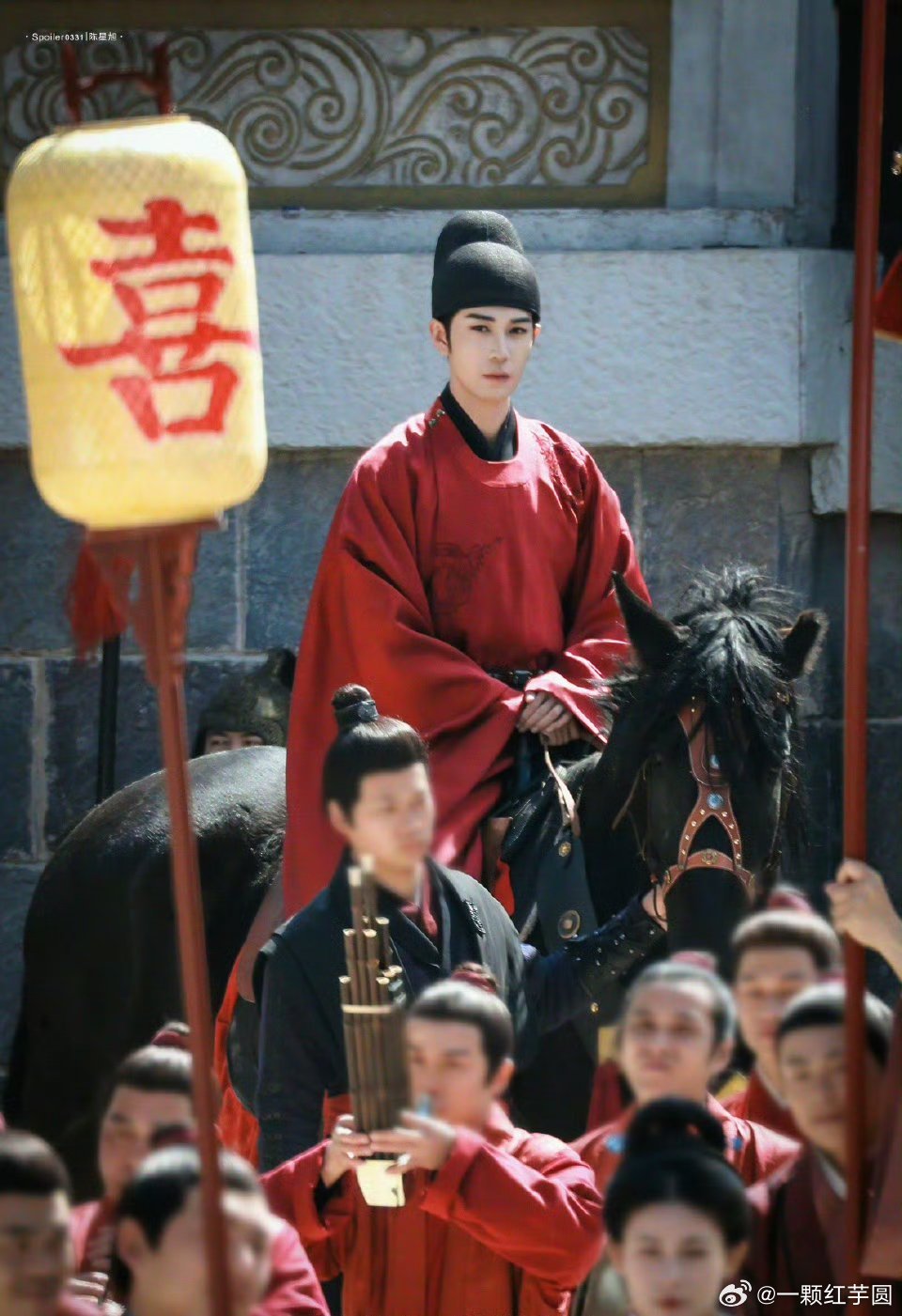 我趣！陈星旭 陆行之红衣官服又帅出新高度！！ 