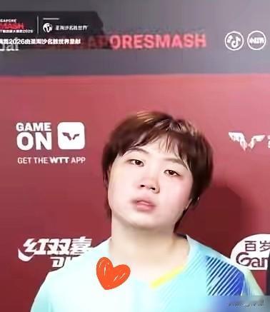 别被那张“人畜无害”的脸骗了。重庆冠军赛，蒯曼一路杀疯了。先斩世界第一孙颖莎，再