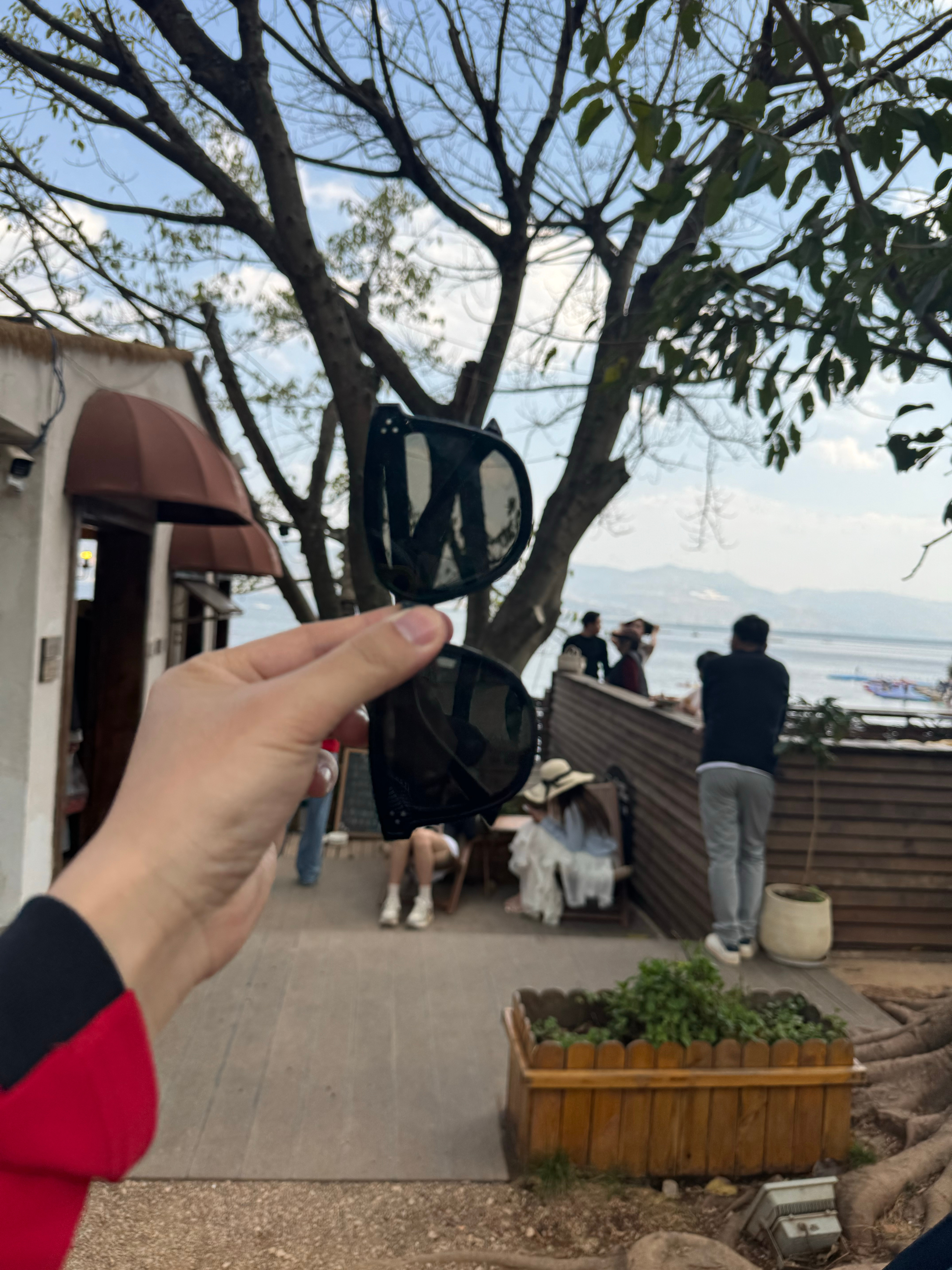 谁墨镜丢了 澄江·抚仙湖公园