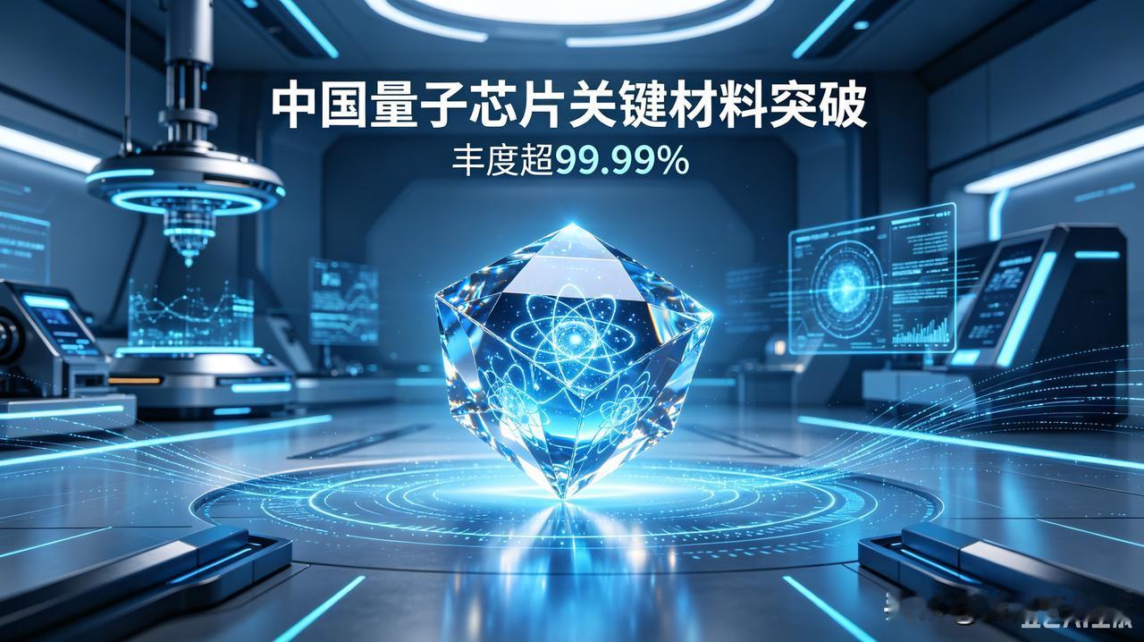 丰度超99.99%！我国量子芯片核心材料硅-28实现自主量产
今天（6月15日）