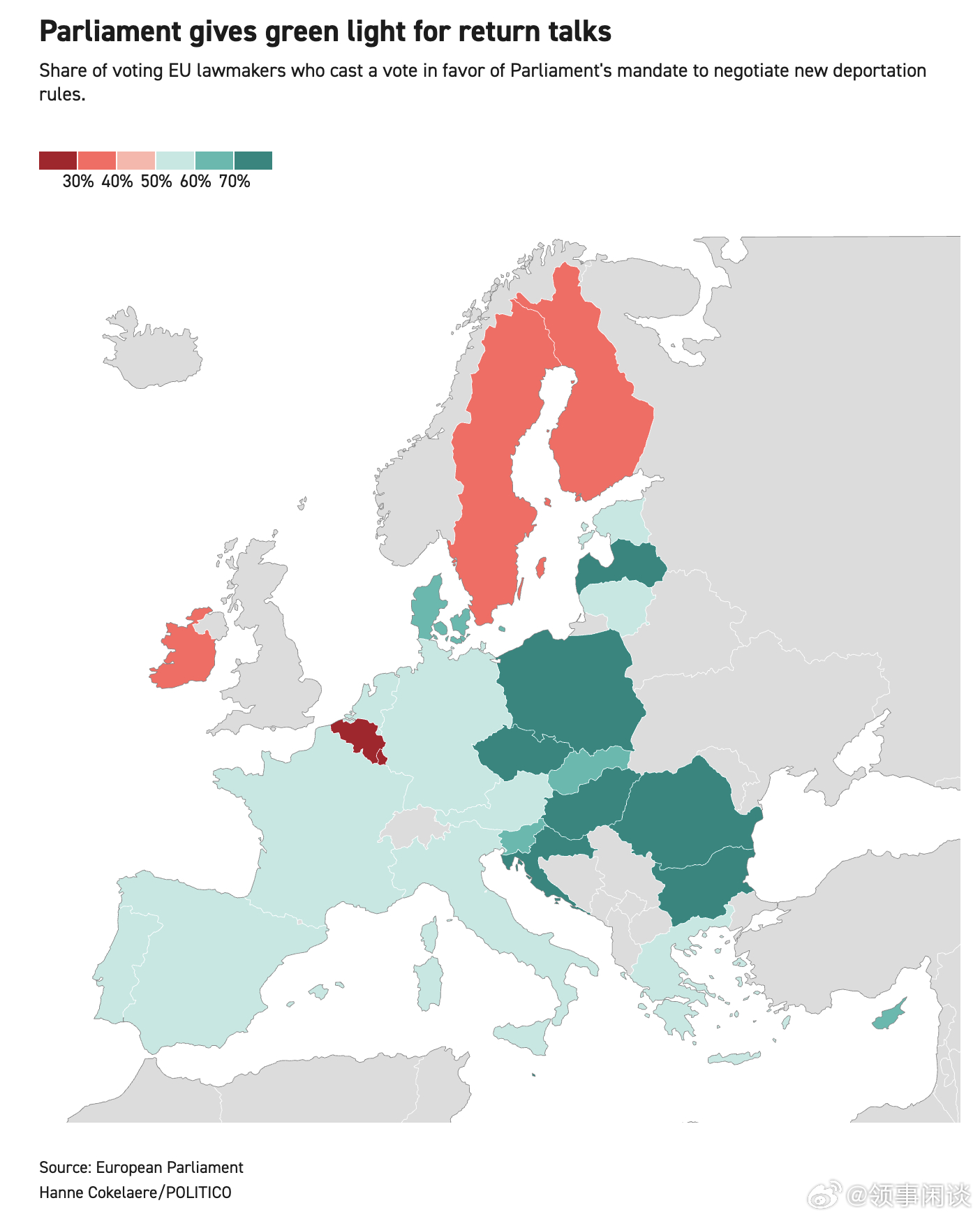【“驱逐出境的时代已经开始了”——欧盟各国力争在年底前设立遣返中心】（政治报）在