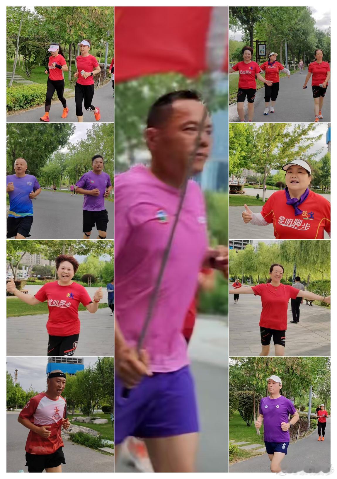 新疆.奎屯.美美黎明脚步周日团队活动日：21天的奔跑，不止练就了身体，更练出了不