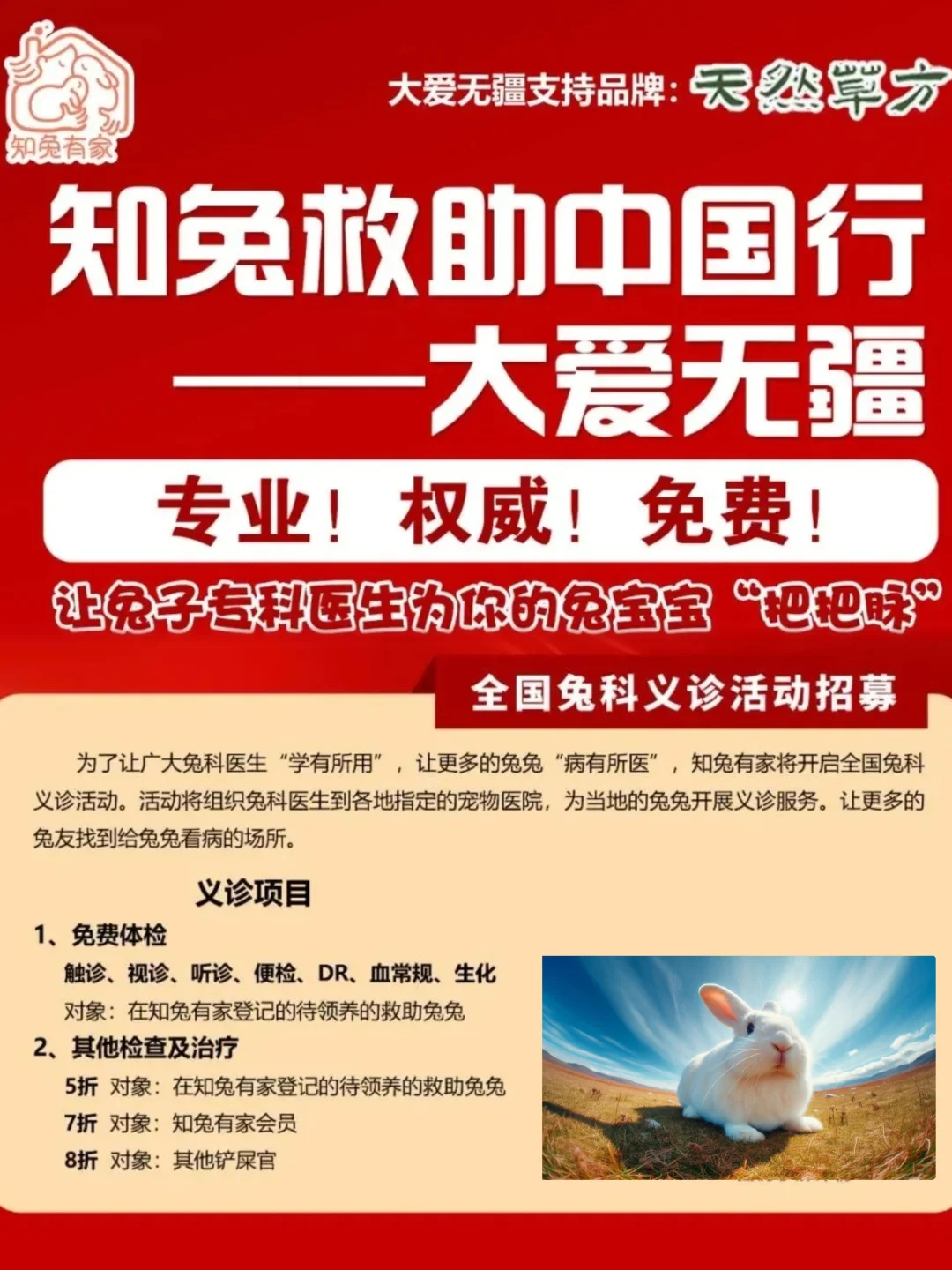 九江来啦！知兔救助中国行—大爱无疆