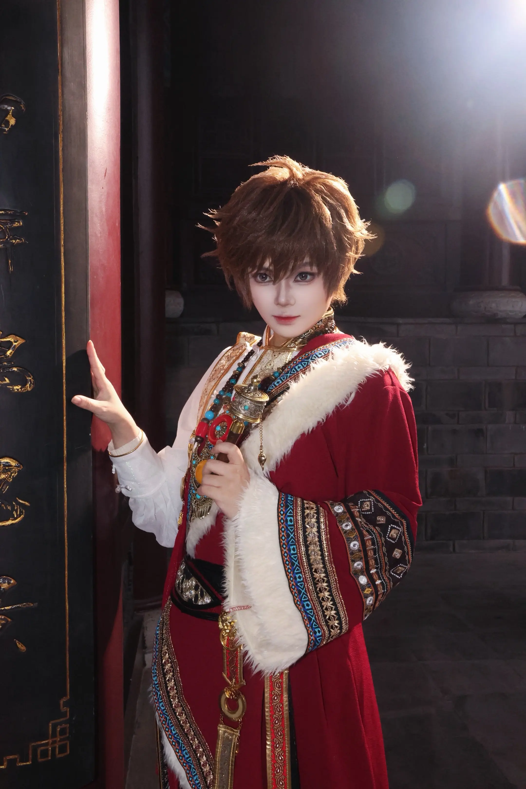“草原的光，照亮了我的眼睛和我的心。”