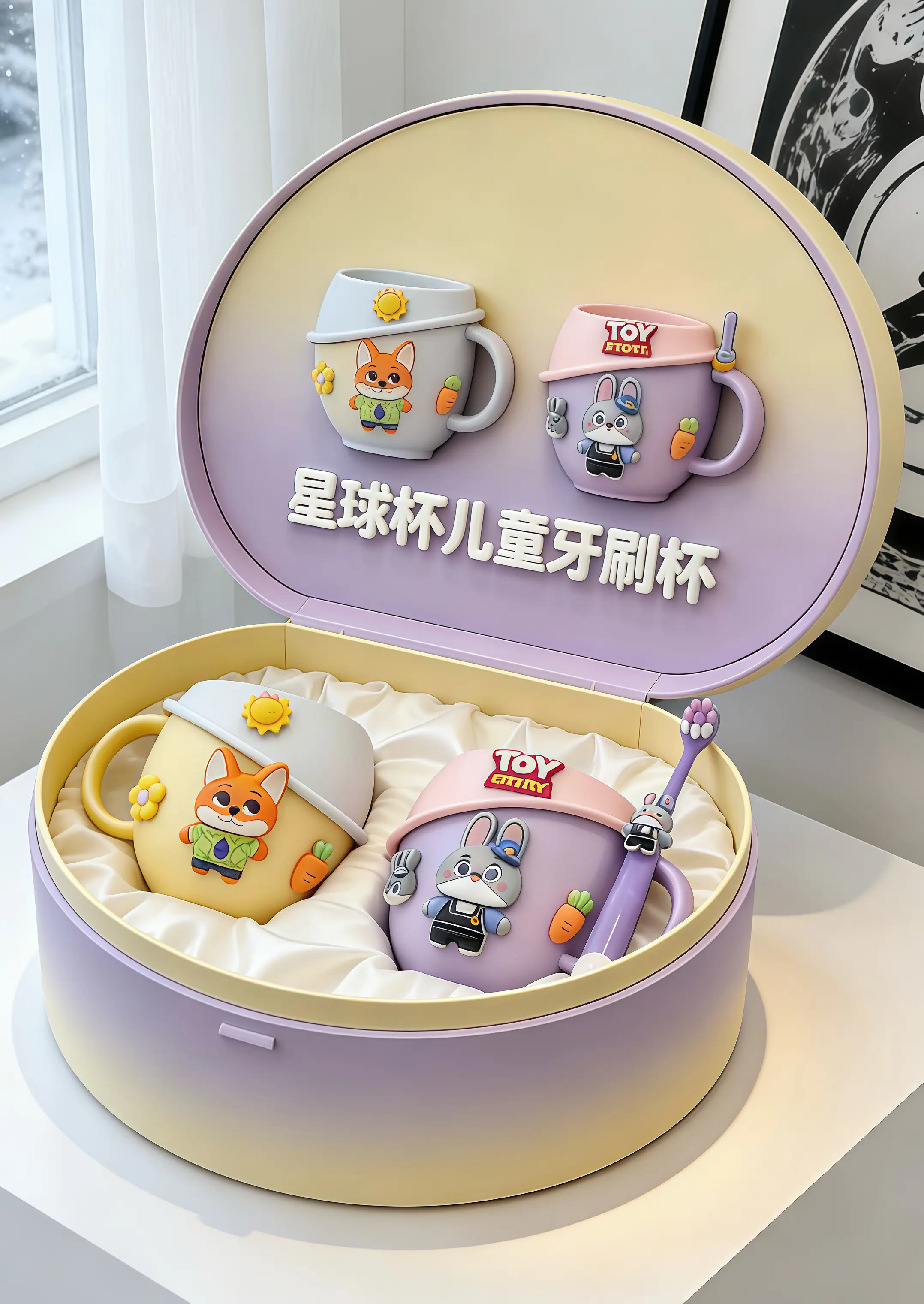 星球杯 儿童漱口杯 儿童刷牙杯 儿童刷牙漱口杯 儿童牙杯