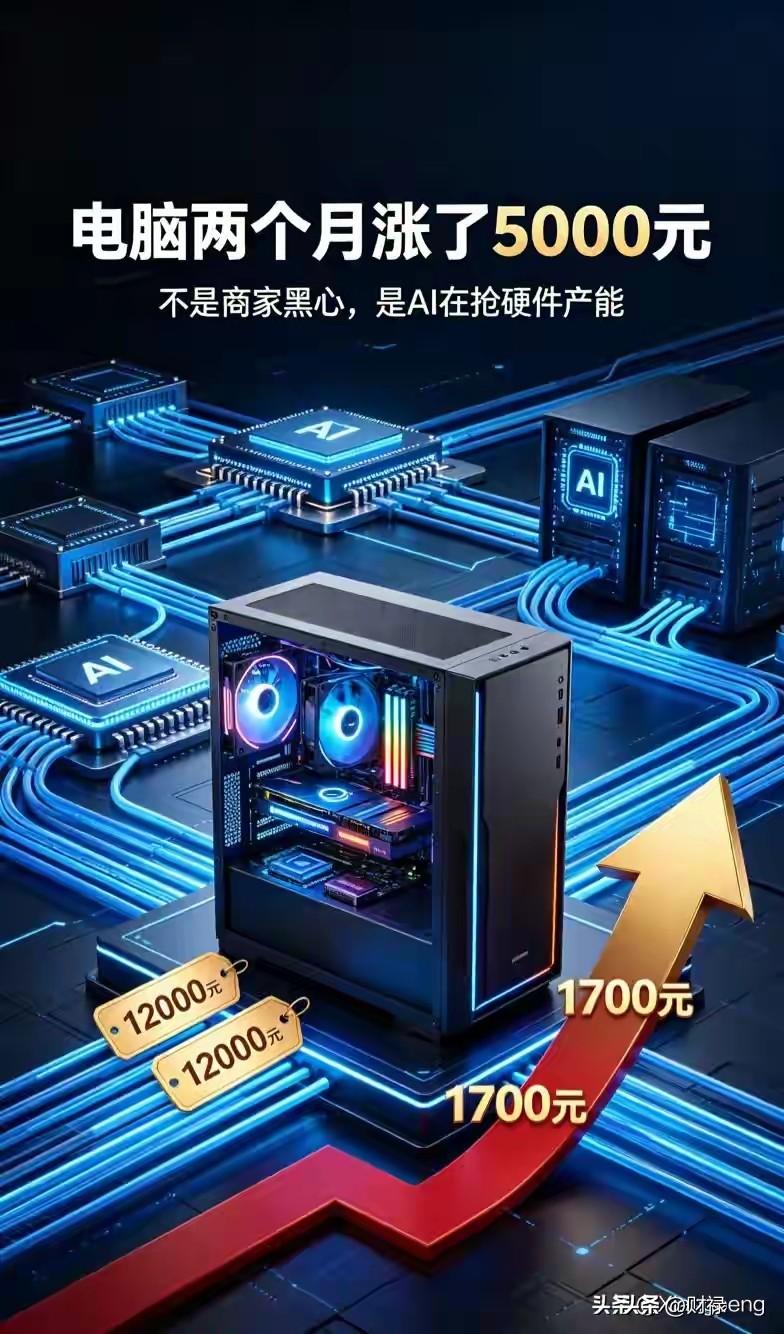 两个月暴涨5000！电脑价格越等越贵，你的钱包还好吗？

“等等党”彻底输了！短