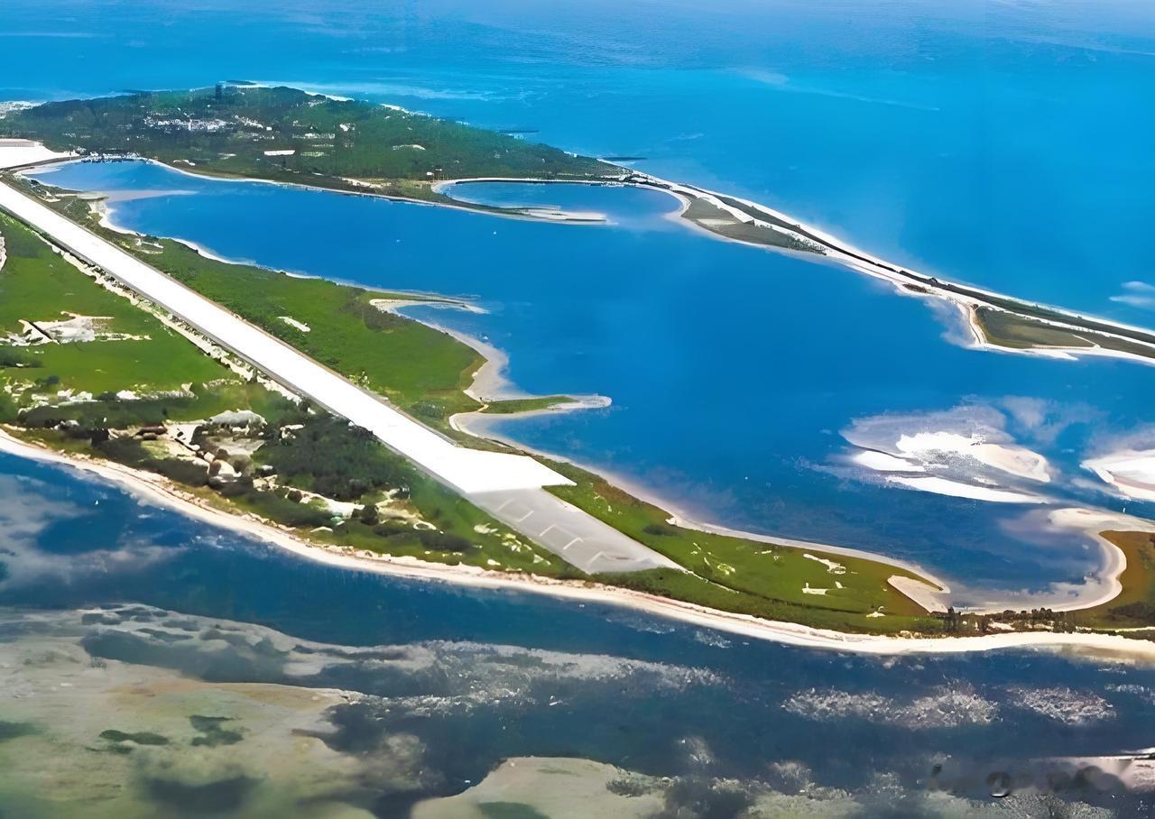 东沙岛的台军这次干得真漂亮！解放军无人机飞抵岛上空巡航一圈，台军看在眼里，却压根