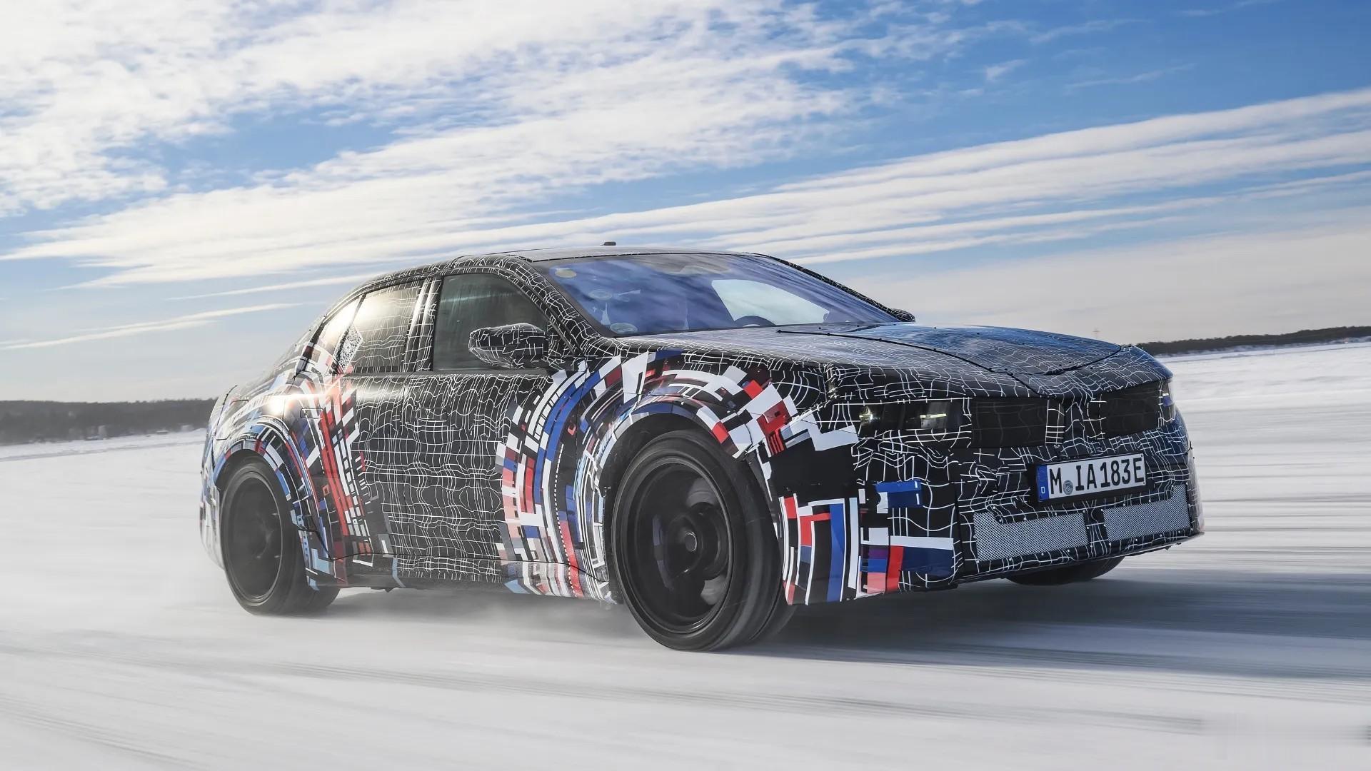 BMW M Concept Neue Klasse，可以理解为iM3的概念车，别