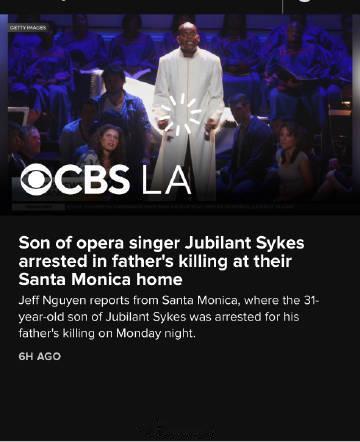 71岁男歌星家中遇刺身亡 美国男星遭儿子家中刺杀 71岁歌唱家Jubilant 