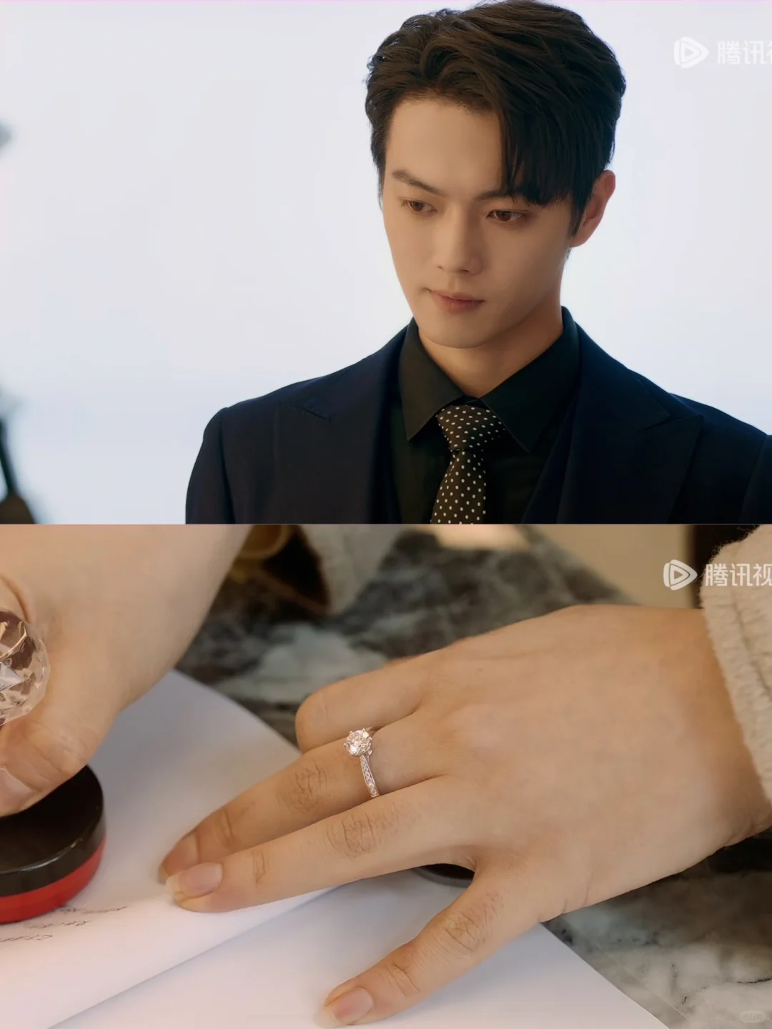 看到那枚戒指，简直如芒在背❗️