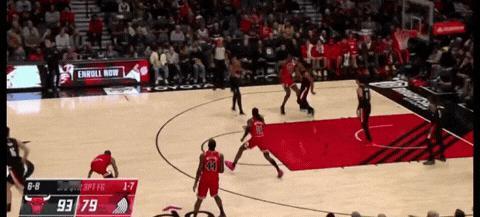 可惜！杨瀚森竟然让到手的鸭子飞了
今天开拓者在主场迎战公牛，最终被对手绝杀，以1