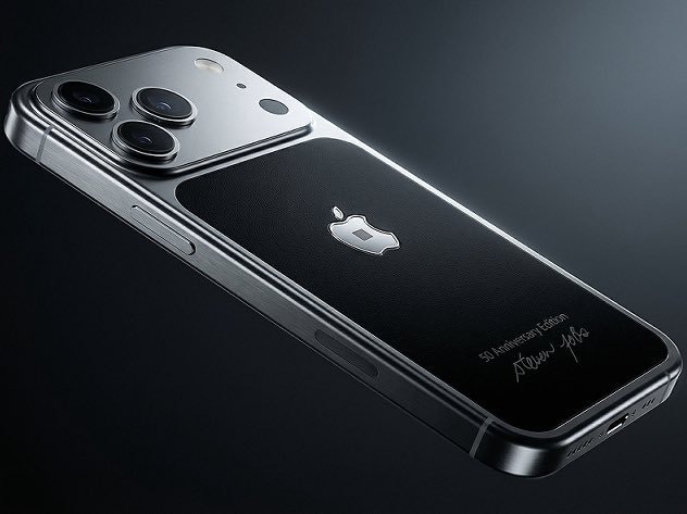 乔布斯定制版iPhone17Pro推出苹果推出了为纪念苹果公司成立50周年的iP