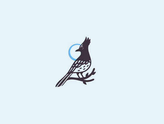 鸟·logo 
