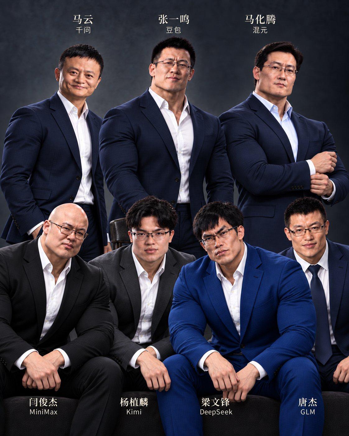 美国 AI 三巨头高喊“减速”的时候，中国 AI 正忙着在健身房加练。

近日，